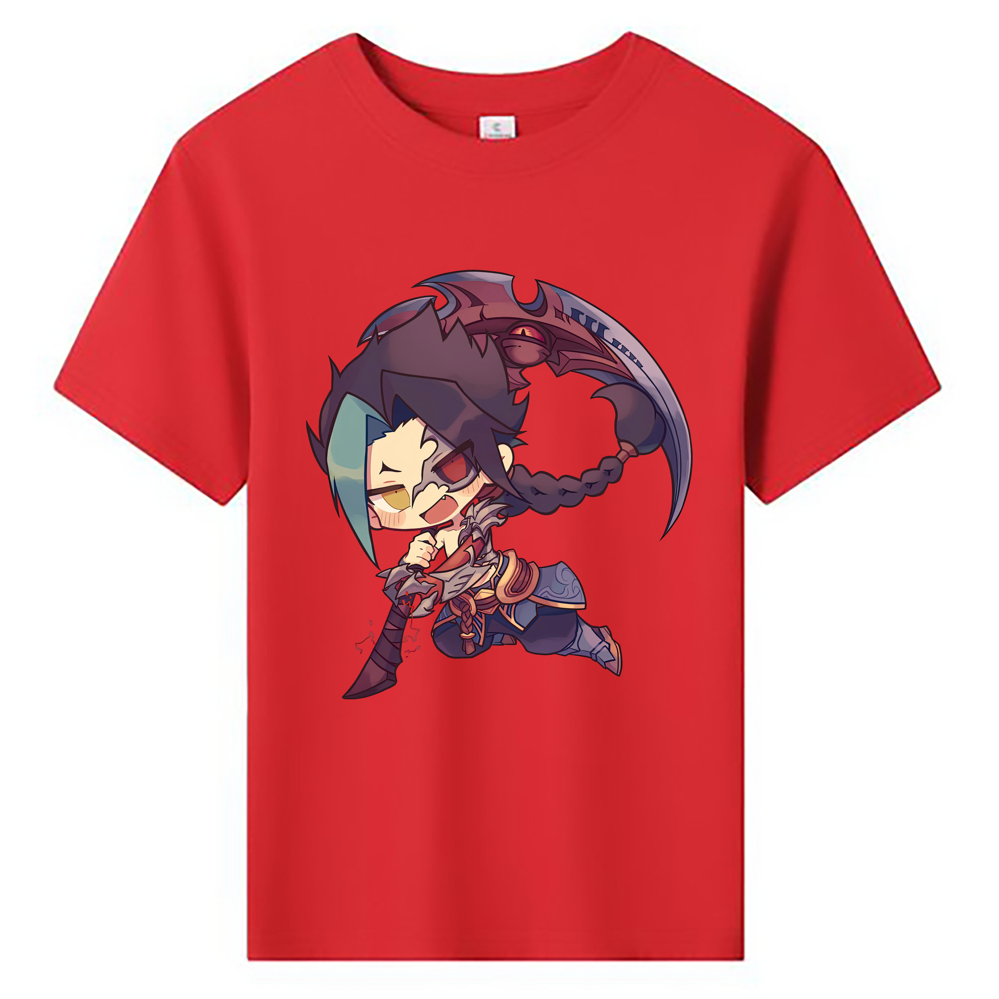 （画像用） リーグ・オブ・レジェンド League of Legends LOL 綿100％キッズTシャツ（フロントプリント）