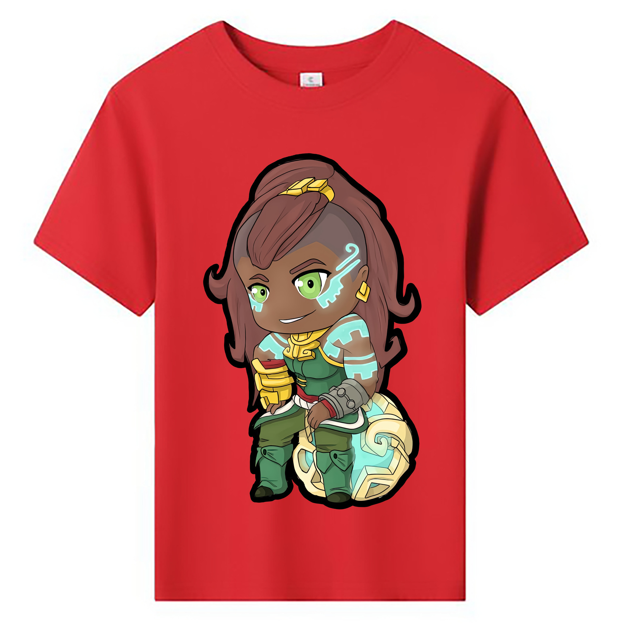（画像用） リーグ・オブ・レジェンド League of Legends LOL 綿100％キッズTシャツ（フロントプリント）