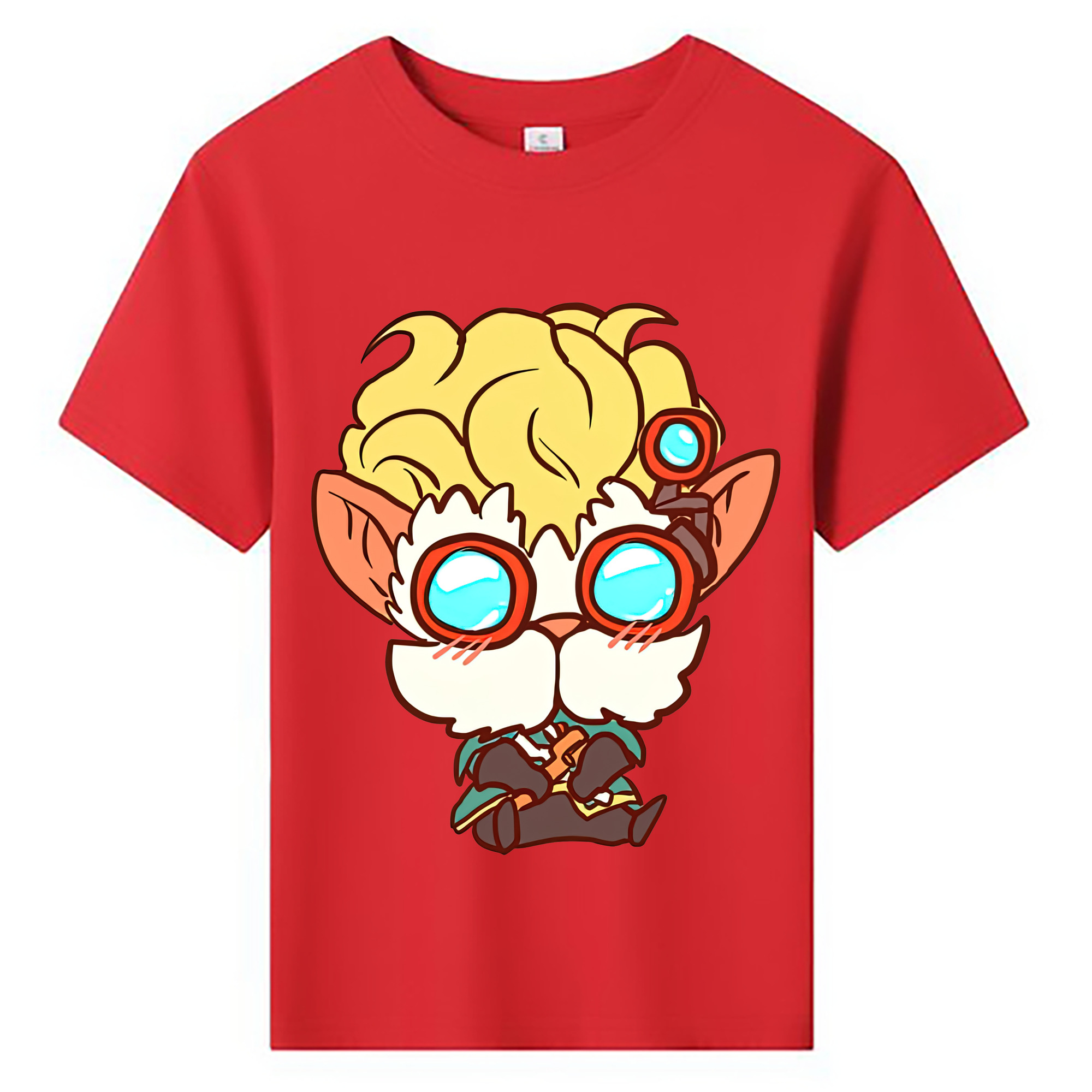 （画像用） リーグ・オブ・レジェンド League of Legends LOL 綿100％キッズTシャツ（フロントプリント）