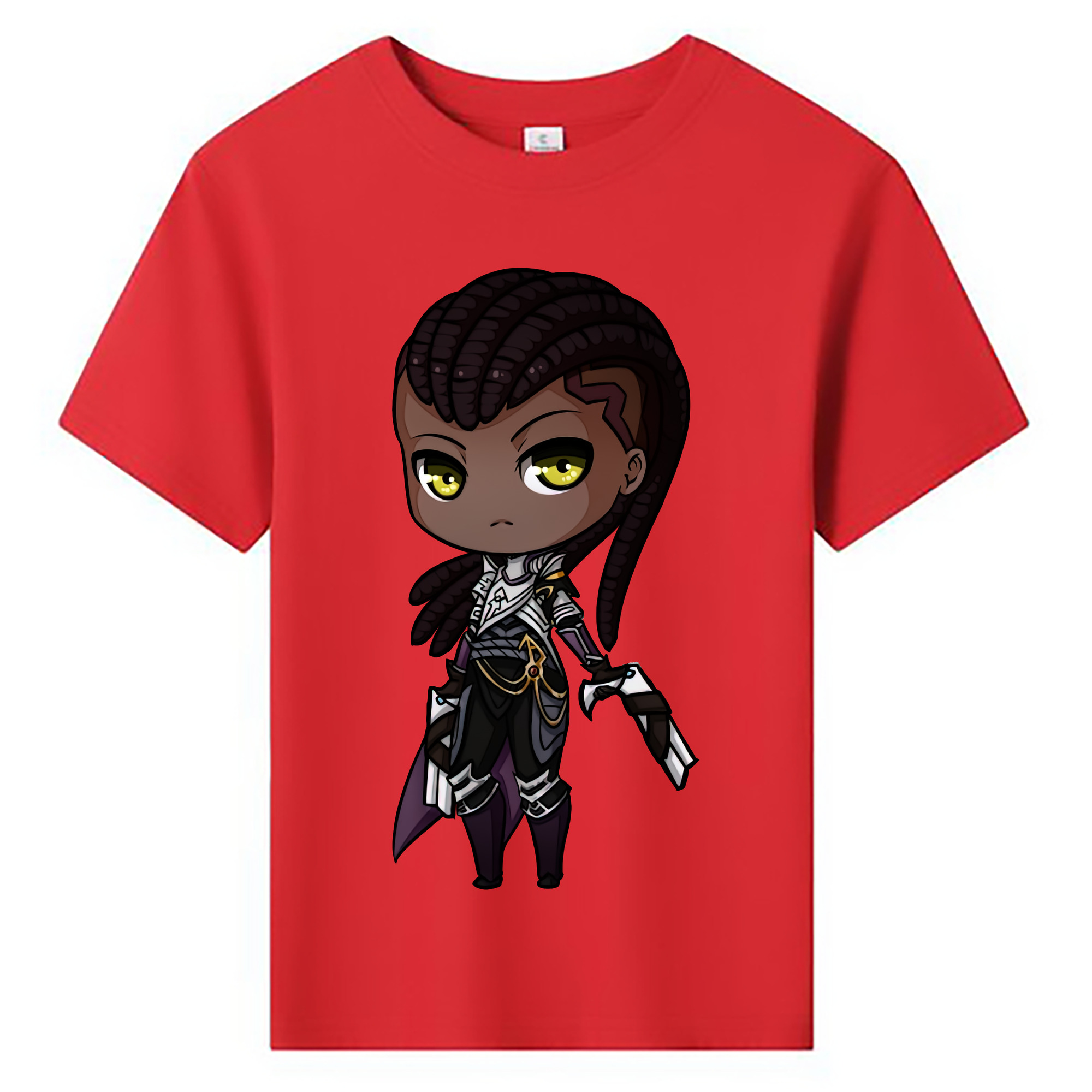 （画像用） リーグ・オブ・レジェンド League of Legends LOL 綿100％キッズTシャツ（フロントプリント）