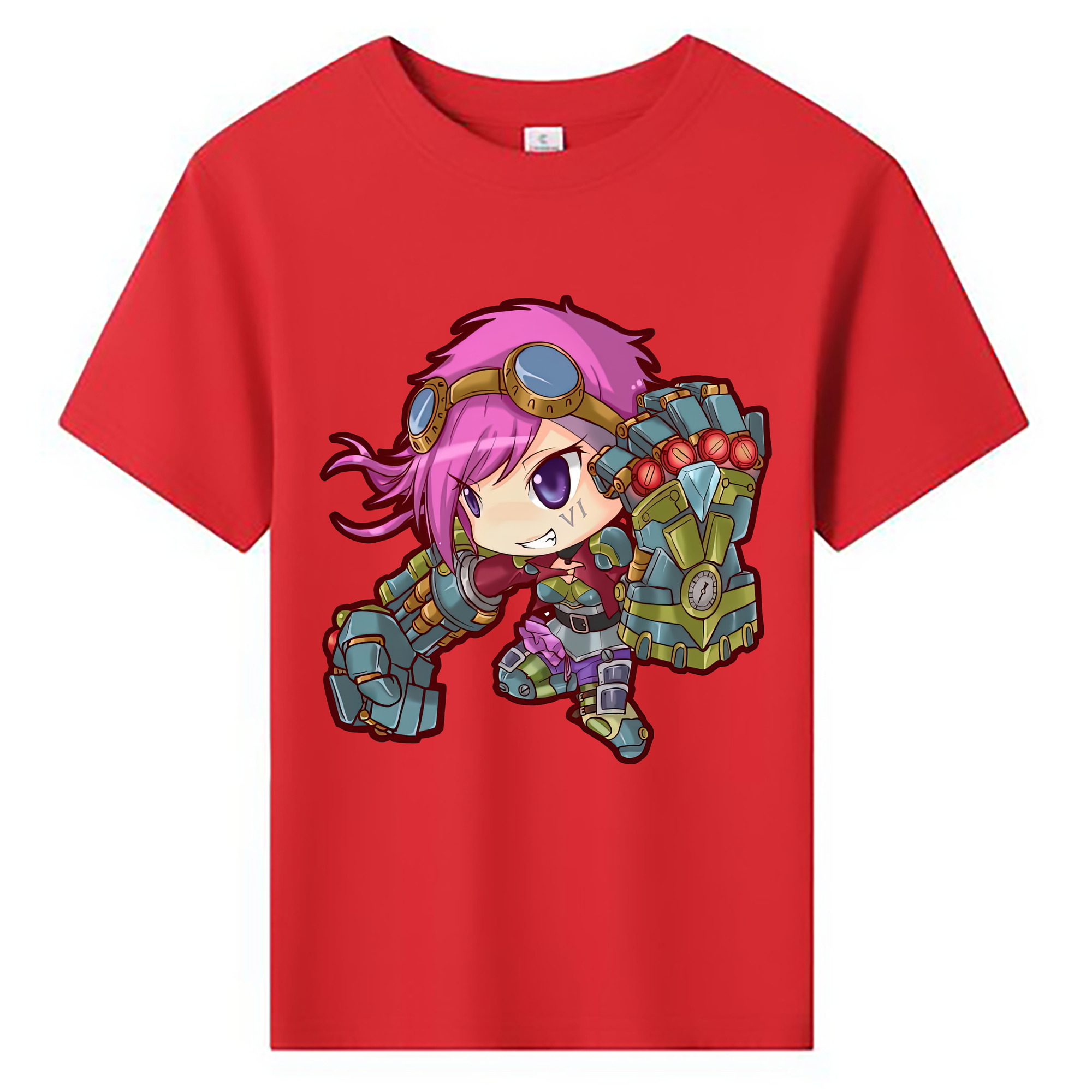 （画像用） リーグ・オブ・レジェンド League of Legends LOL 綿100％キッズTシャツ（フロントプリント）