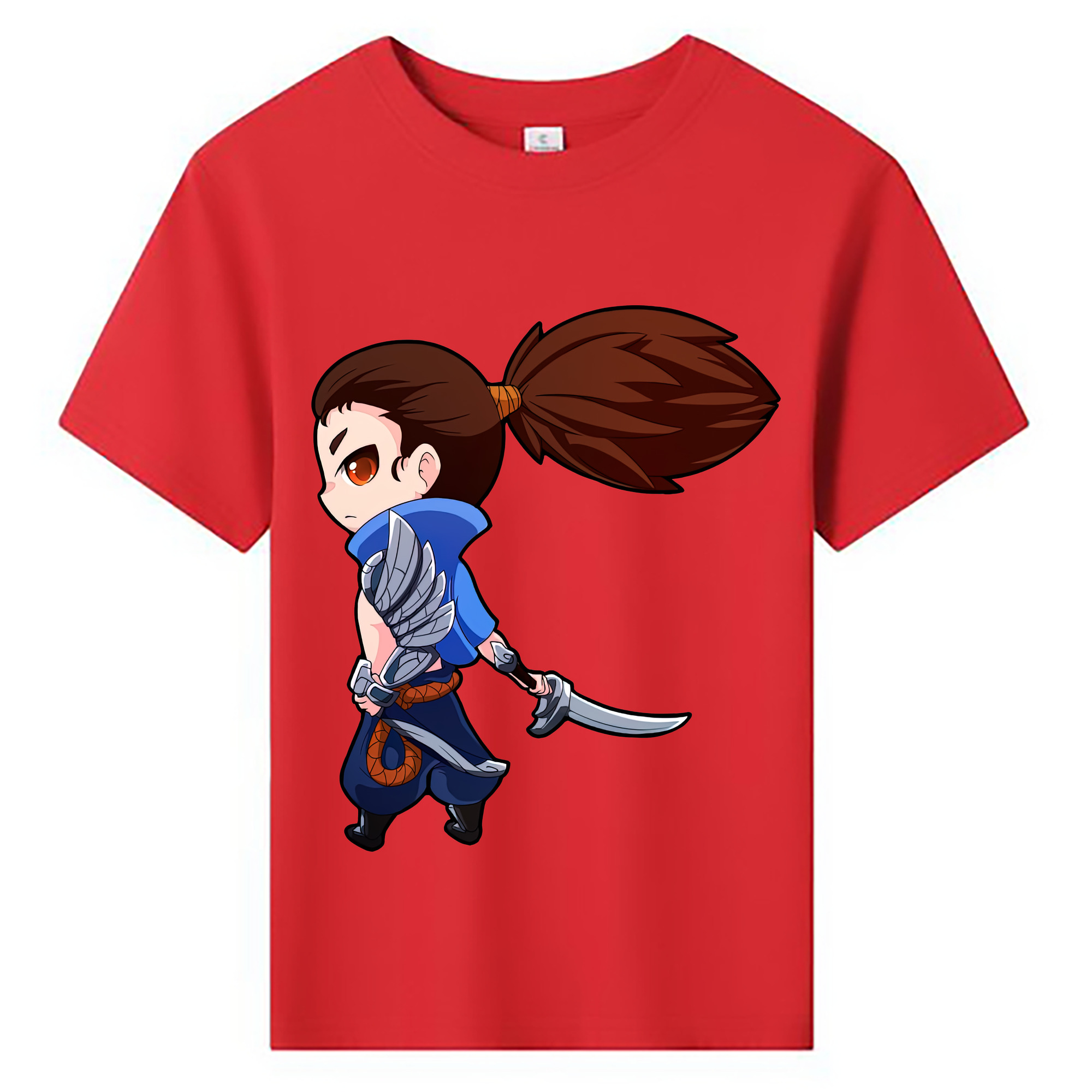 （画像用） リーグ・オブ・レジェンド League of Legends LOL 綿100％キッズTシャツ（フロントプリント）