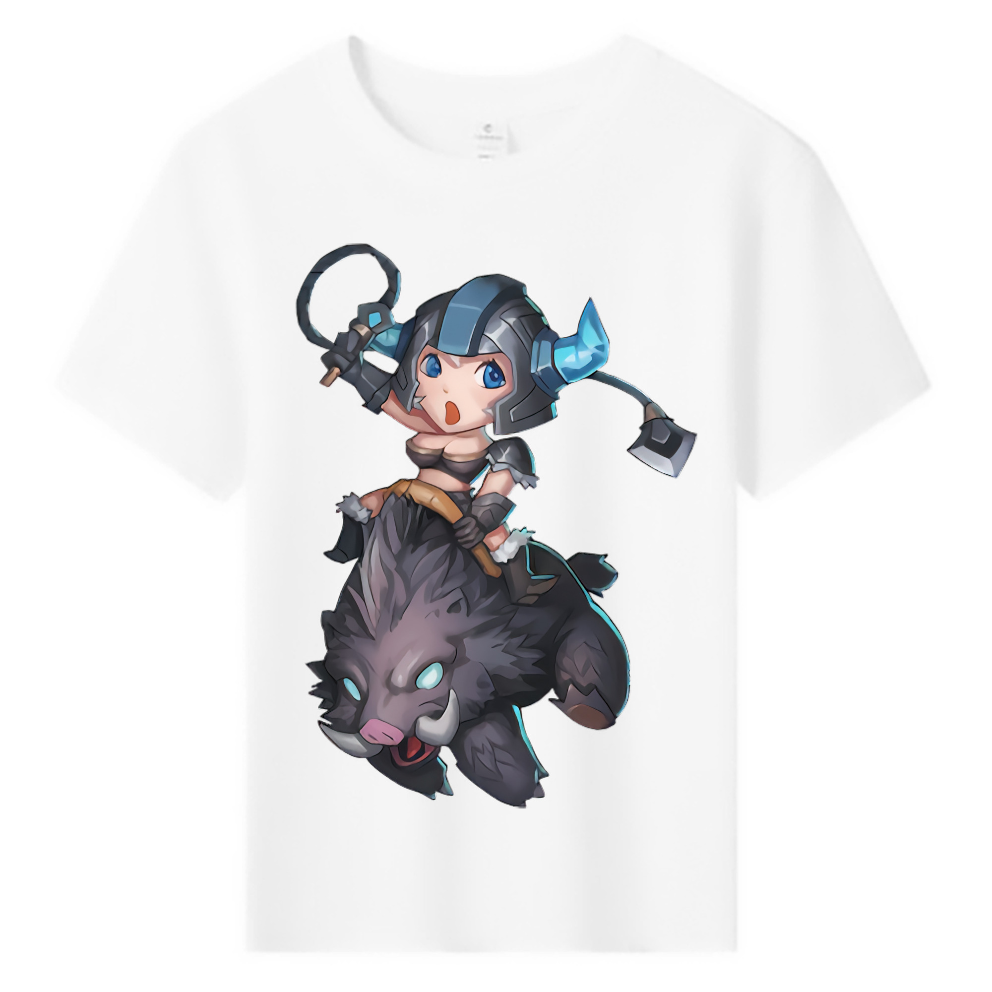 （画像用） リーグ・オブ・レジェンド League of Legends LOL 綿100％キッズTシャツ（フロントプリント）