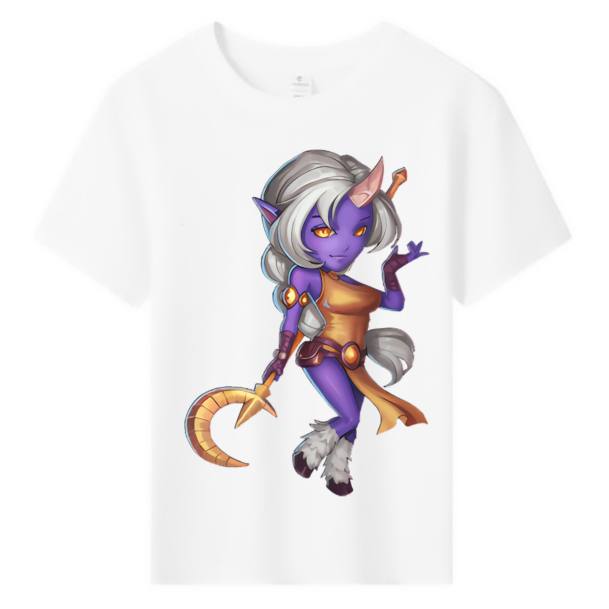 （画像用） リーグ・オブ・レジェンド League of Legends LOL 綿100％キッズTシャツ（フロントプリント）