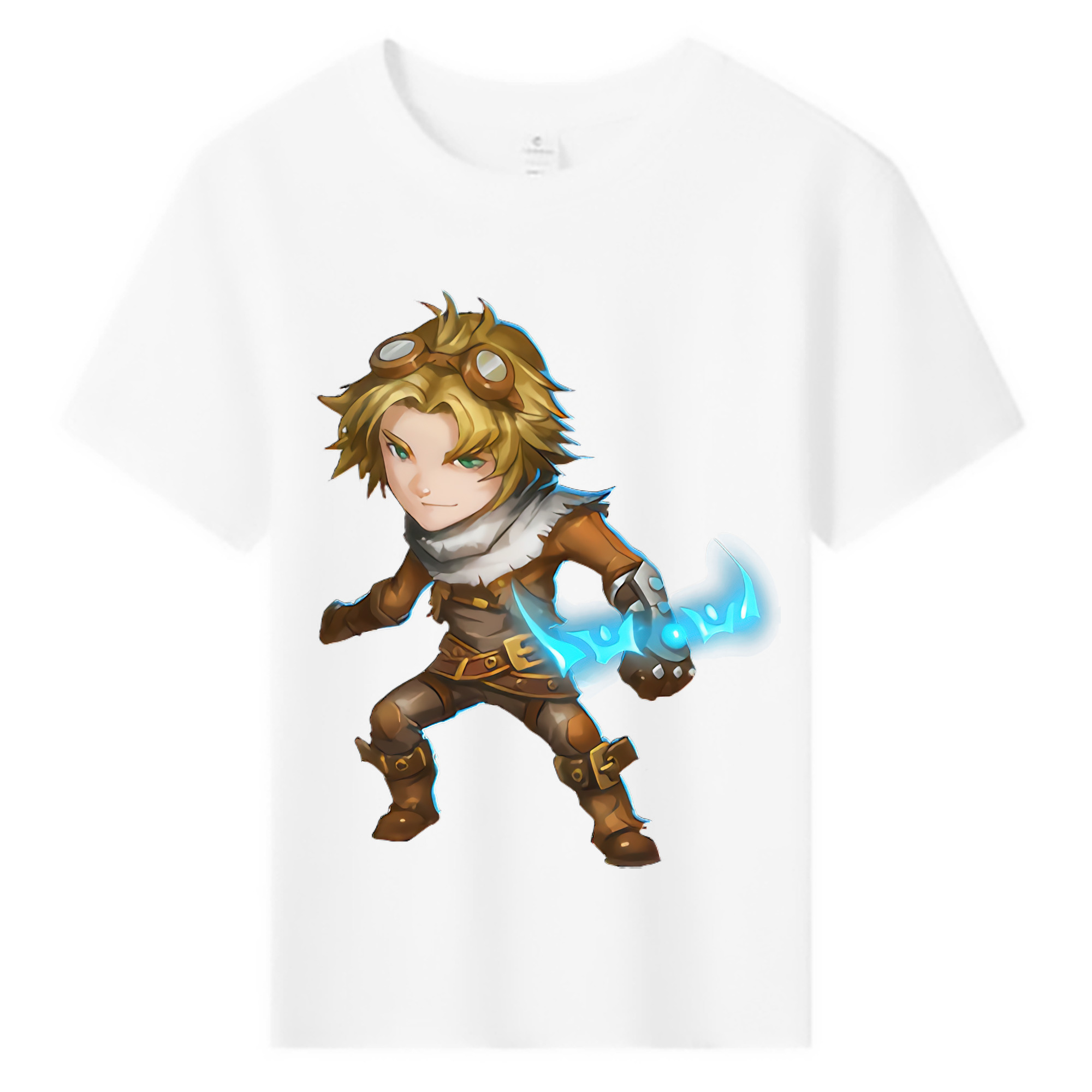 （画像用） リーグ・オブ・レジェンド League of Legends LOL 綿100％キッズTシャツ（フロントプリント）