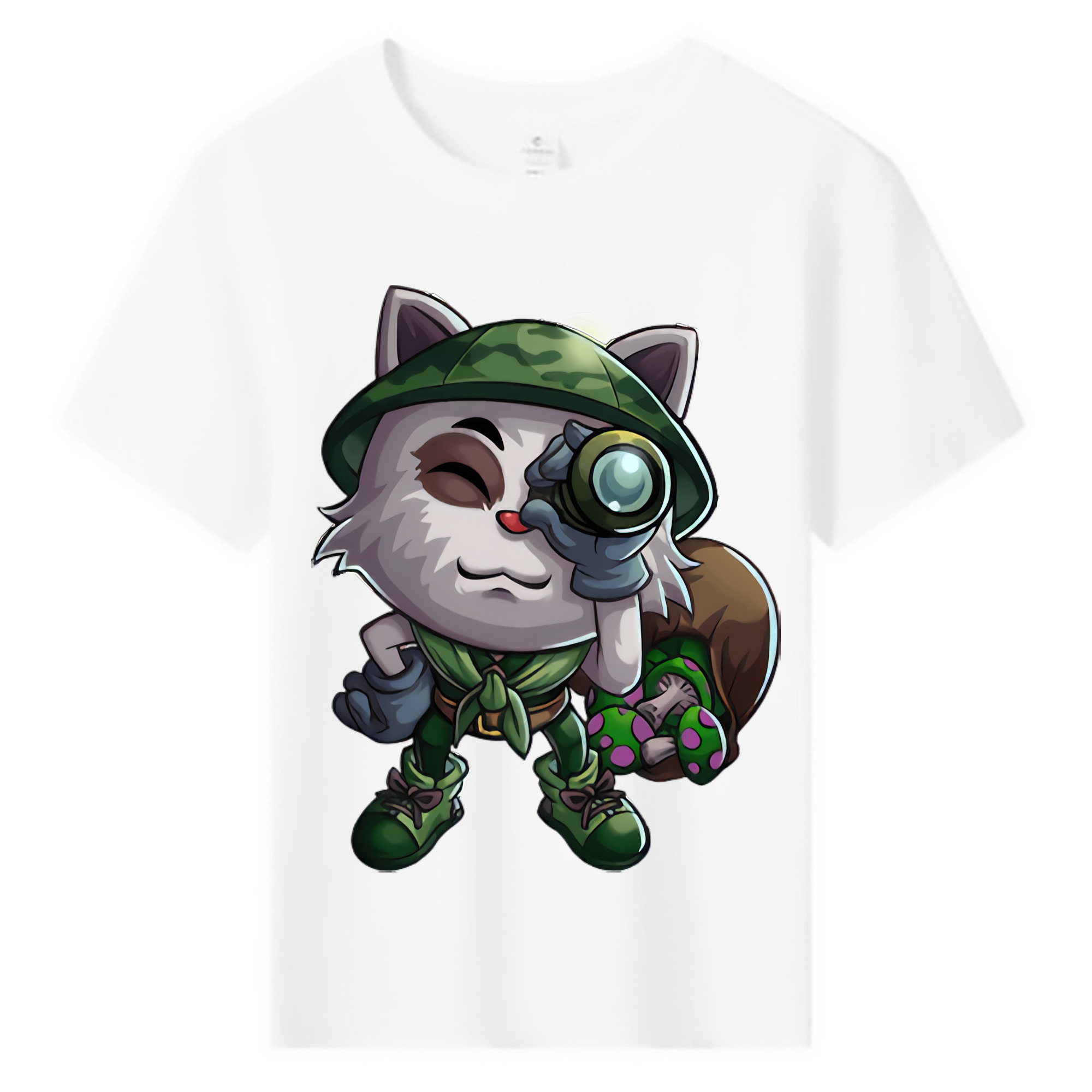 （画像用） リーグ・オブ・レジェンド League of Legends LOL 綿100％キッズTシャツ（フロントプリント）