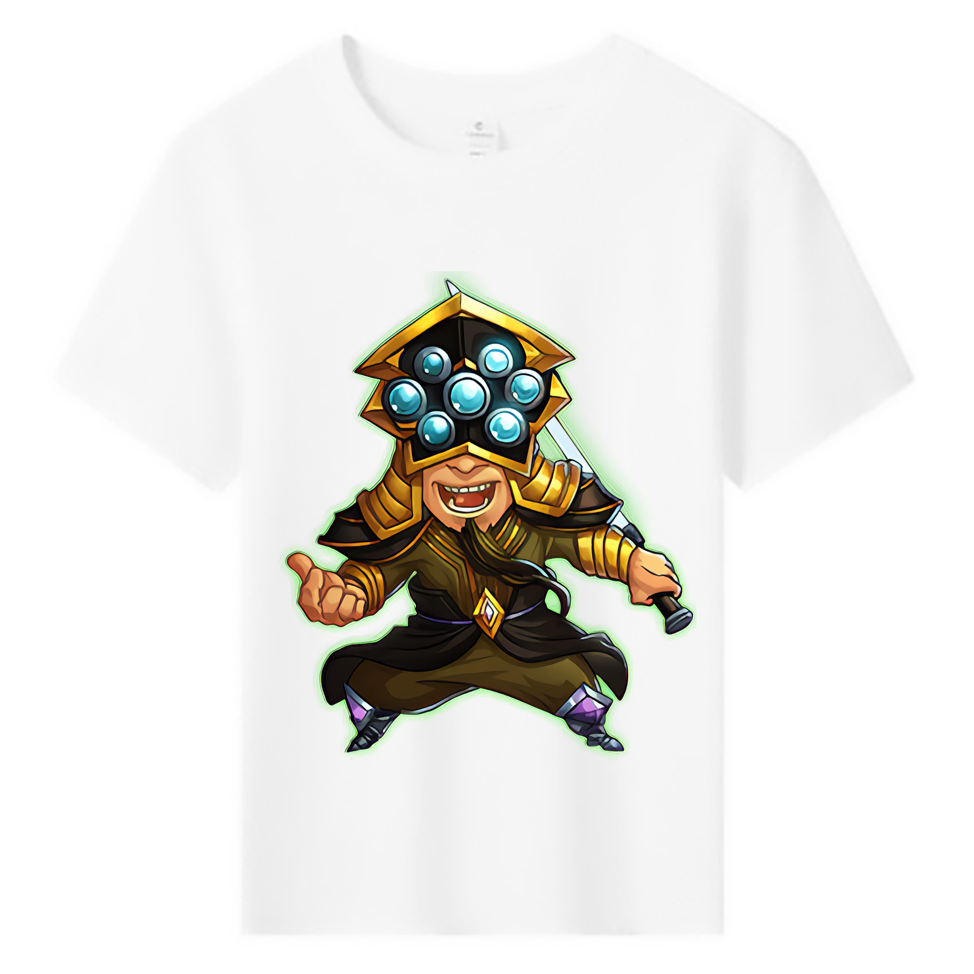 （画像用） リーグ・オブ・レジェンド League of Legends LOL 綿100％キッズTシャツ（フロントプリント）