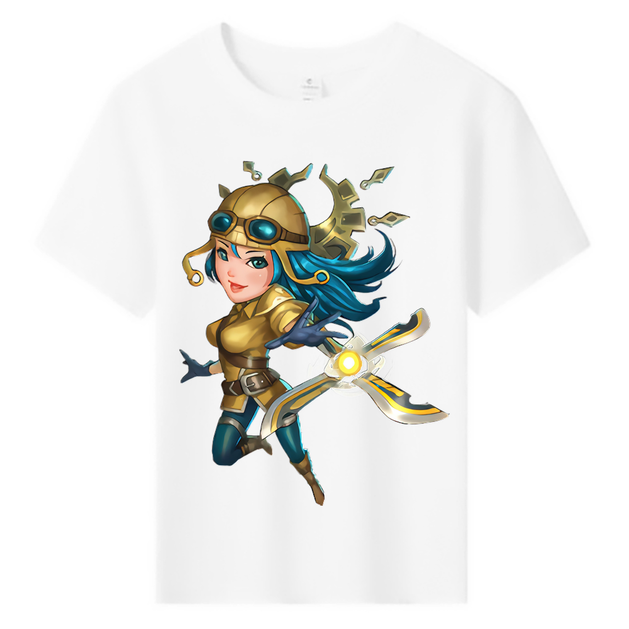 （画像用） リーグ・オブ・レジェンド League of Legends LOL 綿100％キッズTシャツ（フロントプリント）