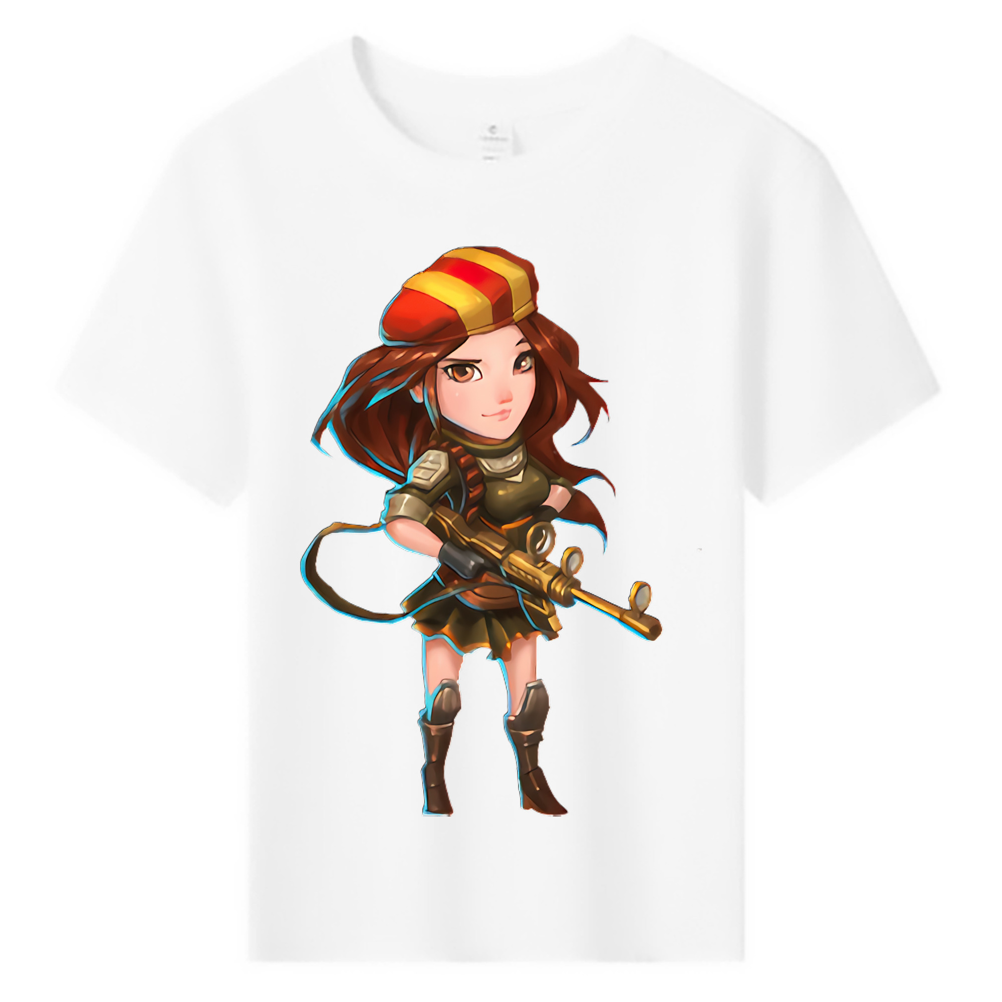 （画像用） リーグ・オブ・レジェンド League of Legends LOL 綿100％キッズTシャツ（フロントプリント）