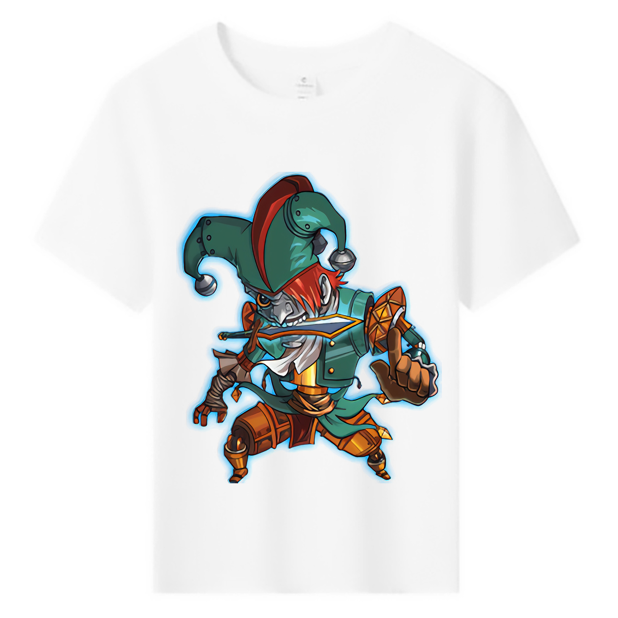 （画像用） リーグ・オブ・レジェンド League of Legends LOL 綿100％キッズTシャツ（フロントプリント）