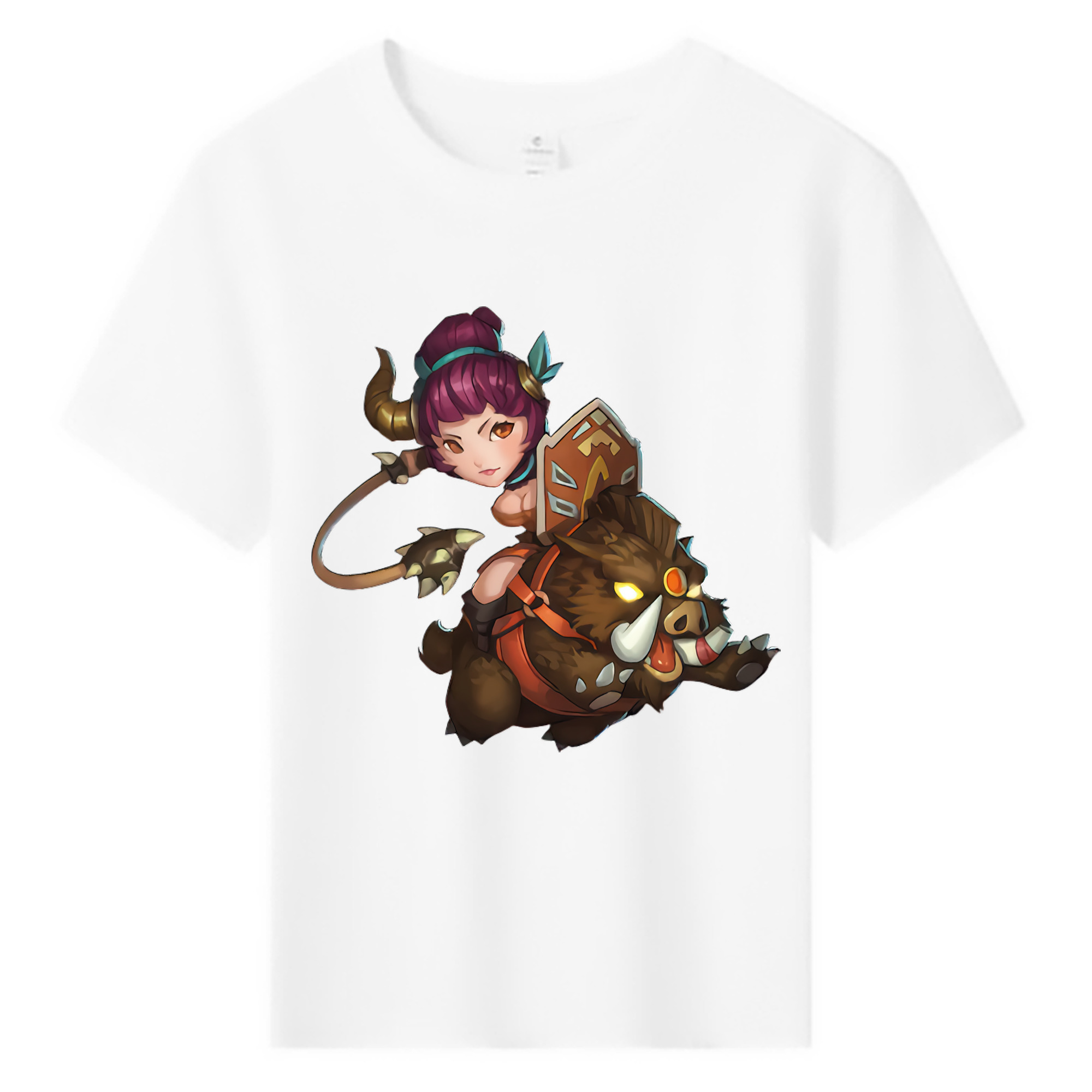 （画像用） リーグ・オブ・レジェンド League of Legends LOL 綿100％キッズTシャツ（フロントプリント）