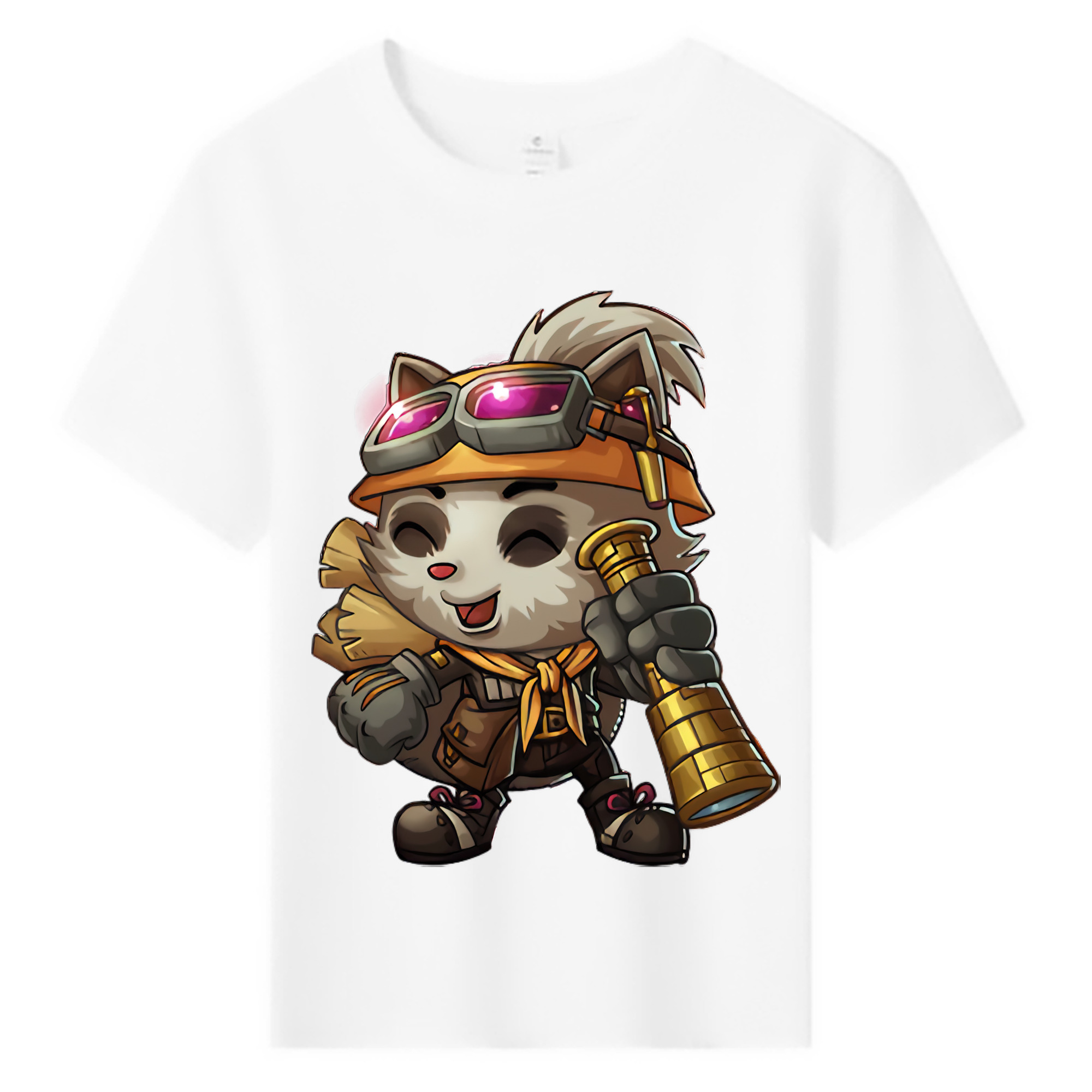 （画像用） リーグ・オブ・レジェンド League of Legends LOL 綿100％キッズTシャツ（フロントプリント）