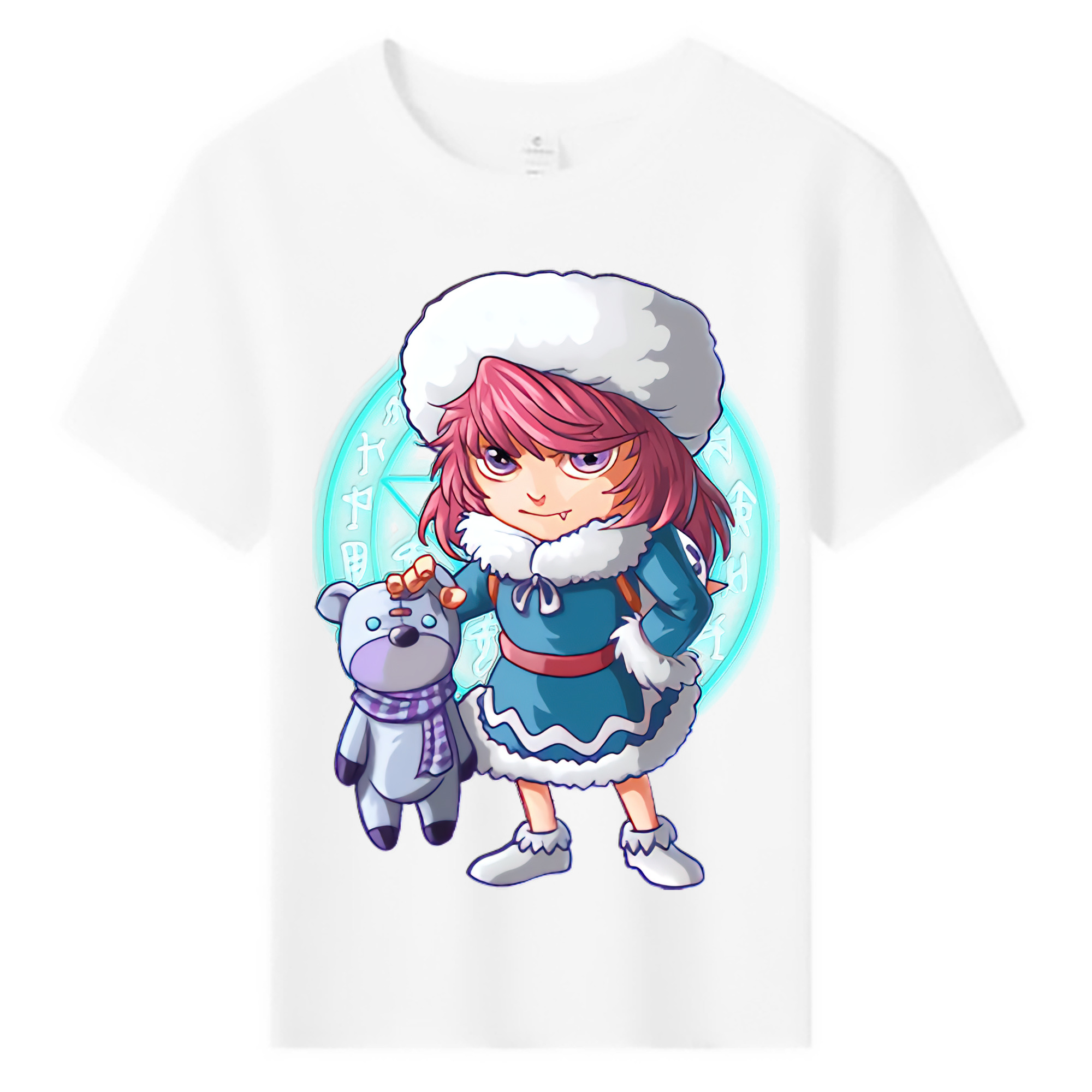 （画像用） リーグ・オブ・レジェンド League of Legends LOL 綿100％キッズTシャツ（フロントプリント）