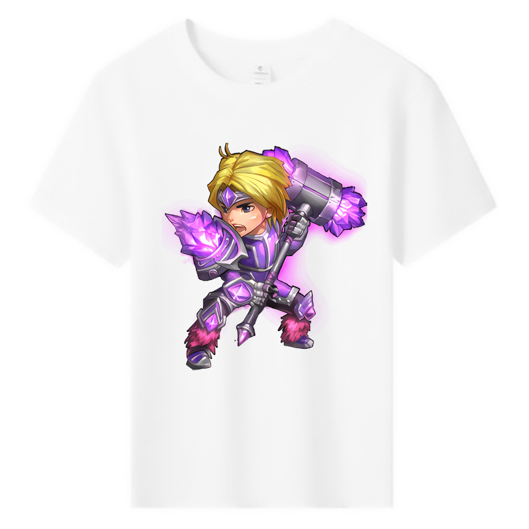 （画像用） リーグ・オブ・レジェンド League of Legends LOL 綿100％キッズTシャツ（フロントプリント）