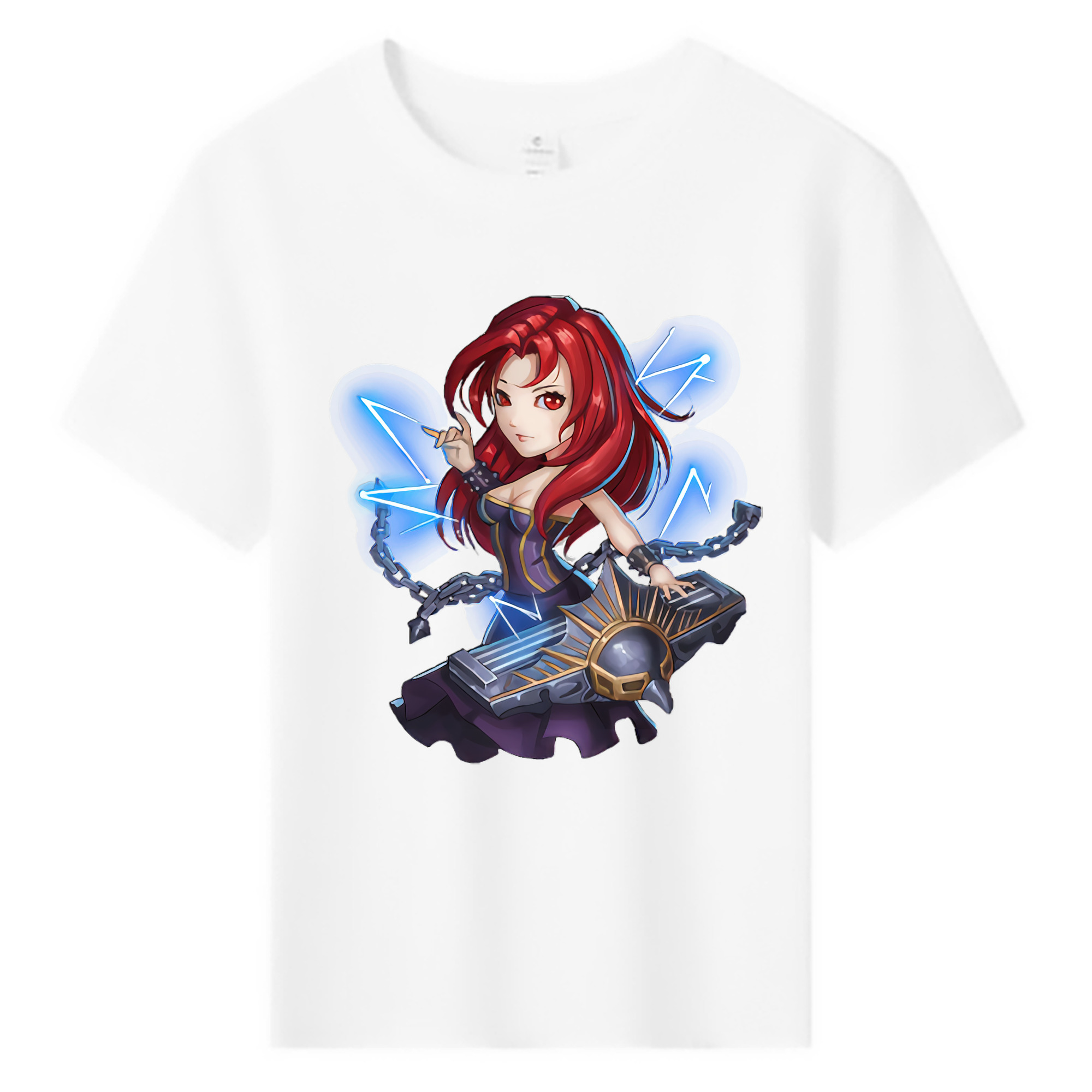 （画像用） リーグ・オブ・レジェンド League of Legends LOL 綿100％キッズTシャツ（フロントプリント）