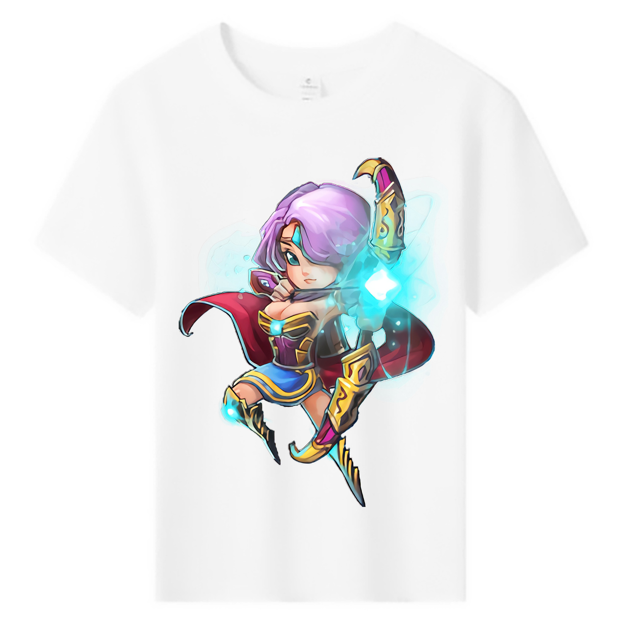 （画像用） リーグ・オブ・レジェンド League of Legends LOL 綿100％キッズTシャツ（フロントプリント）