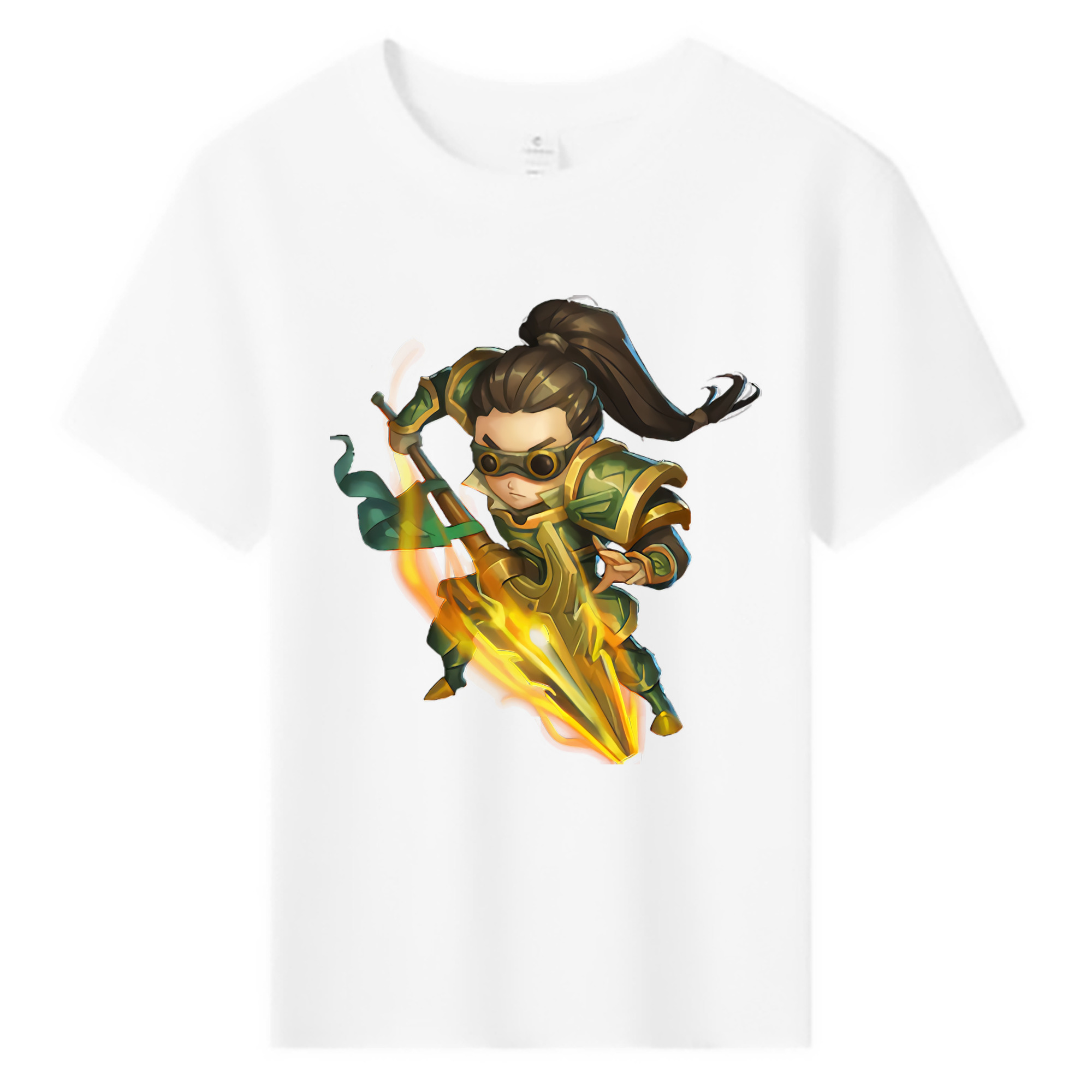 （画像用） リーグ・オブ・レジェンド League of Legends LOL 綿100％キッズTシャツ（フロントプリント）