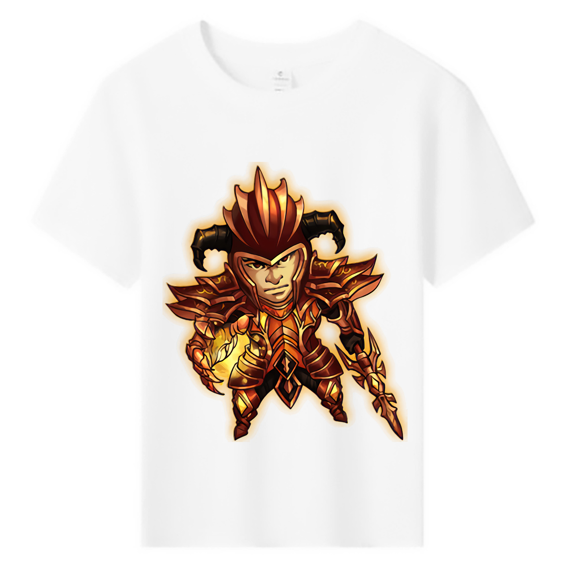 （画像用） リーグ・オブ・レジェンド League of Legends LOL 綿100％キッズTシャツ（フロントプリント）