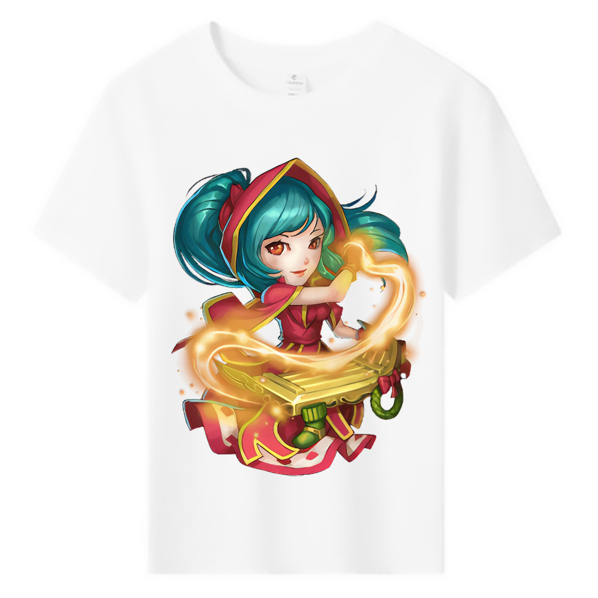 （画像用） リーグ・オブ・レジェンド League of Legends LOL 綿100％キッズTシャツ（フロントプリント）