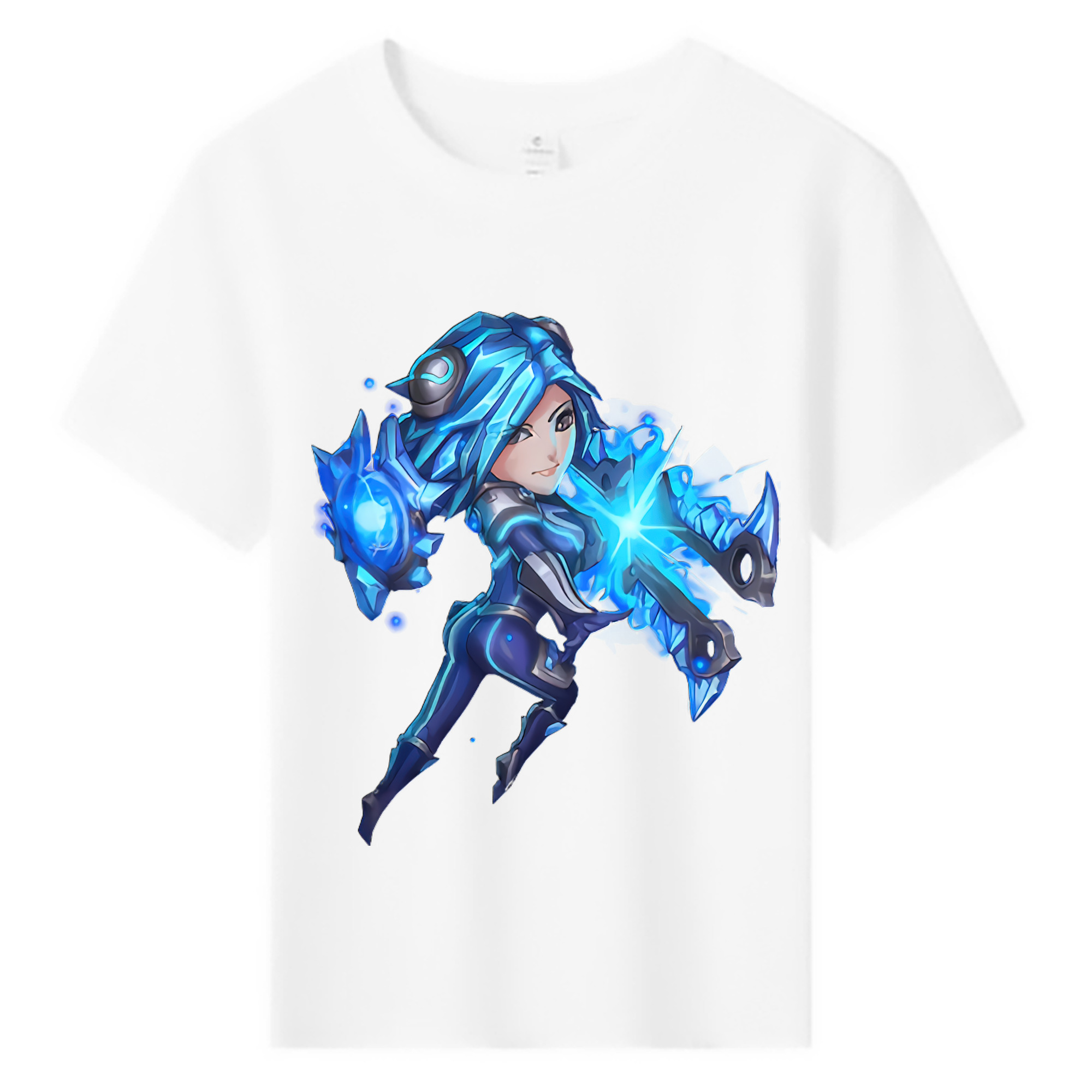 （画像用） リーグ・オブ・レジェンド League of Legends LOL 綿100％キッズTシャツ（フロントプリント）