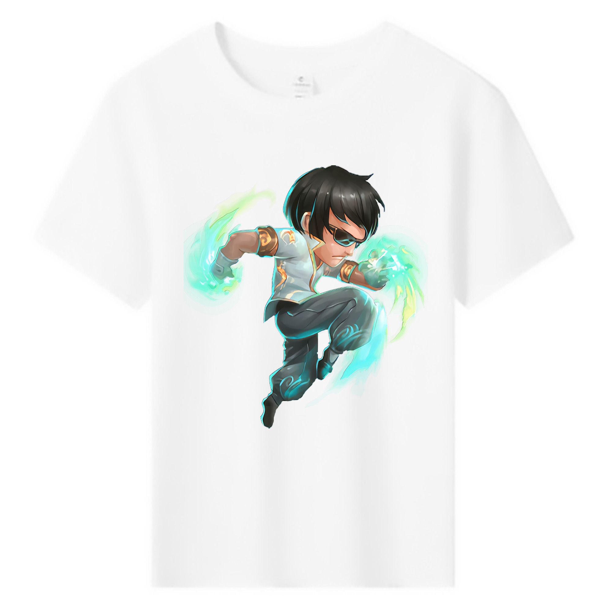（画像用） リーグ・オブ・レジェンド League of Legends LOL 綿100％キッズTシャツ（フロントプリント）