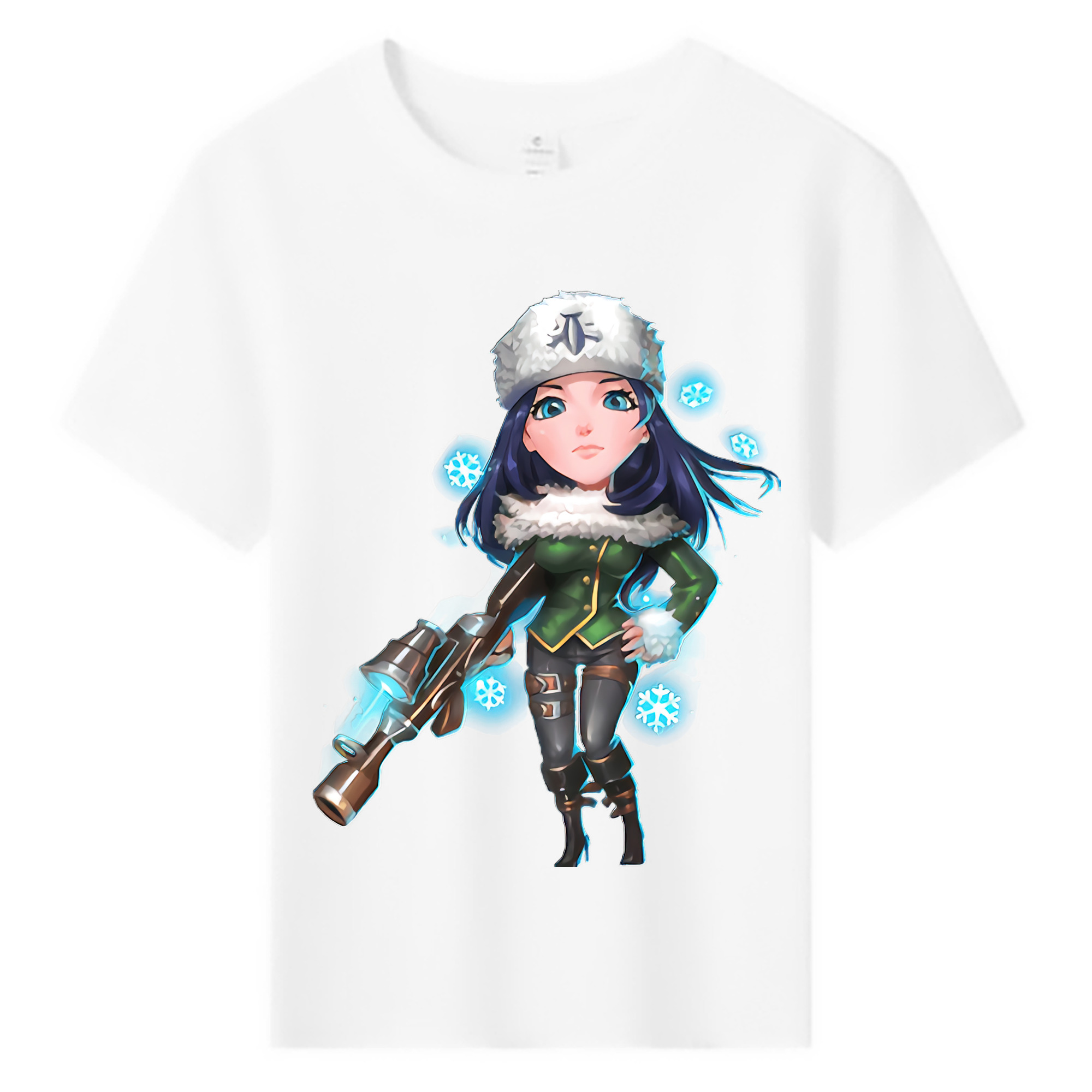 （画像用） リーグ・オブ・レジェンド League of Legends LOL 綿100％キッズTシャツ（フロントプリント）