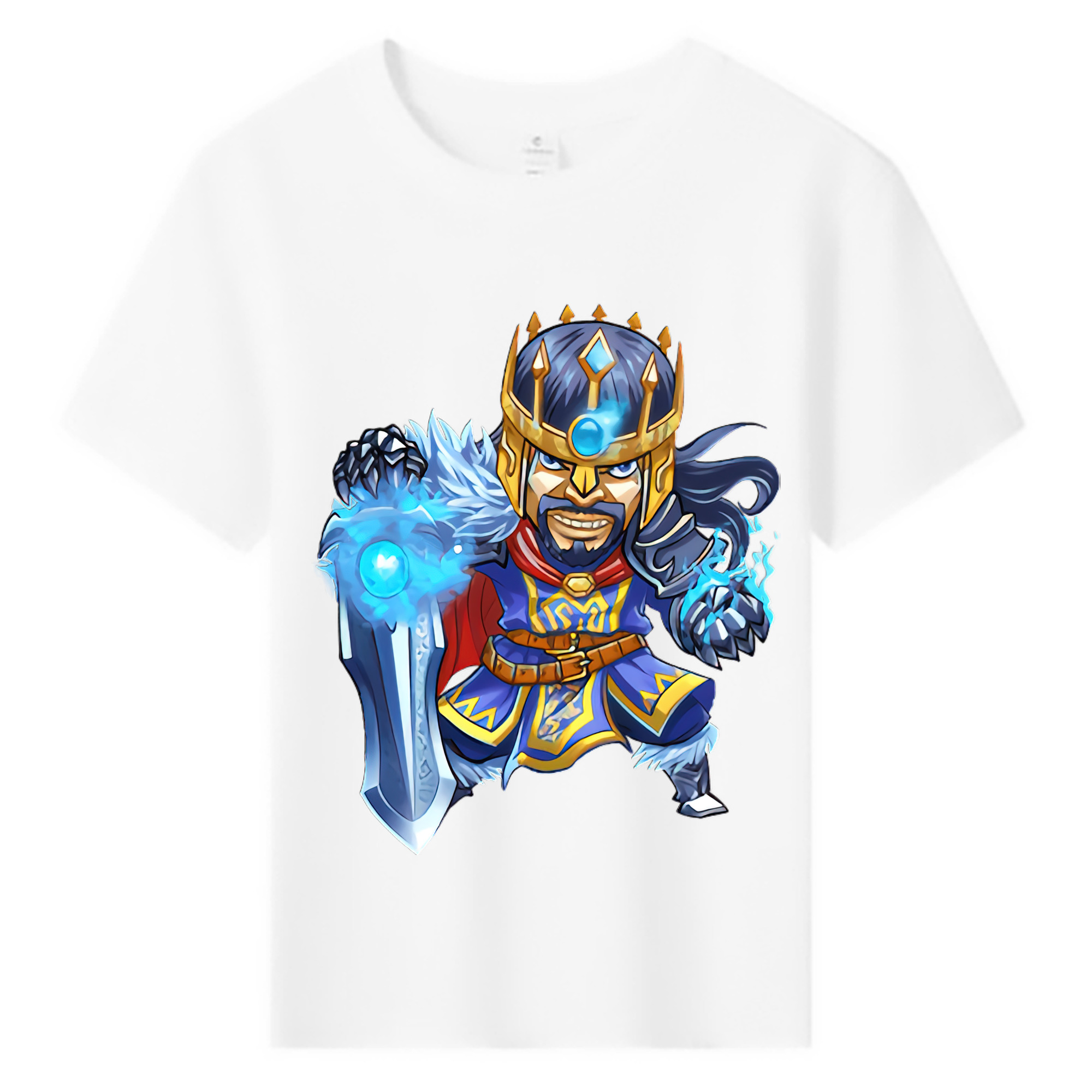（画像用） リーグ・オブ・レジェンド League of Legends LOL 綿100％キッズTシャツ（フロントプリント）