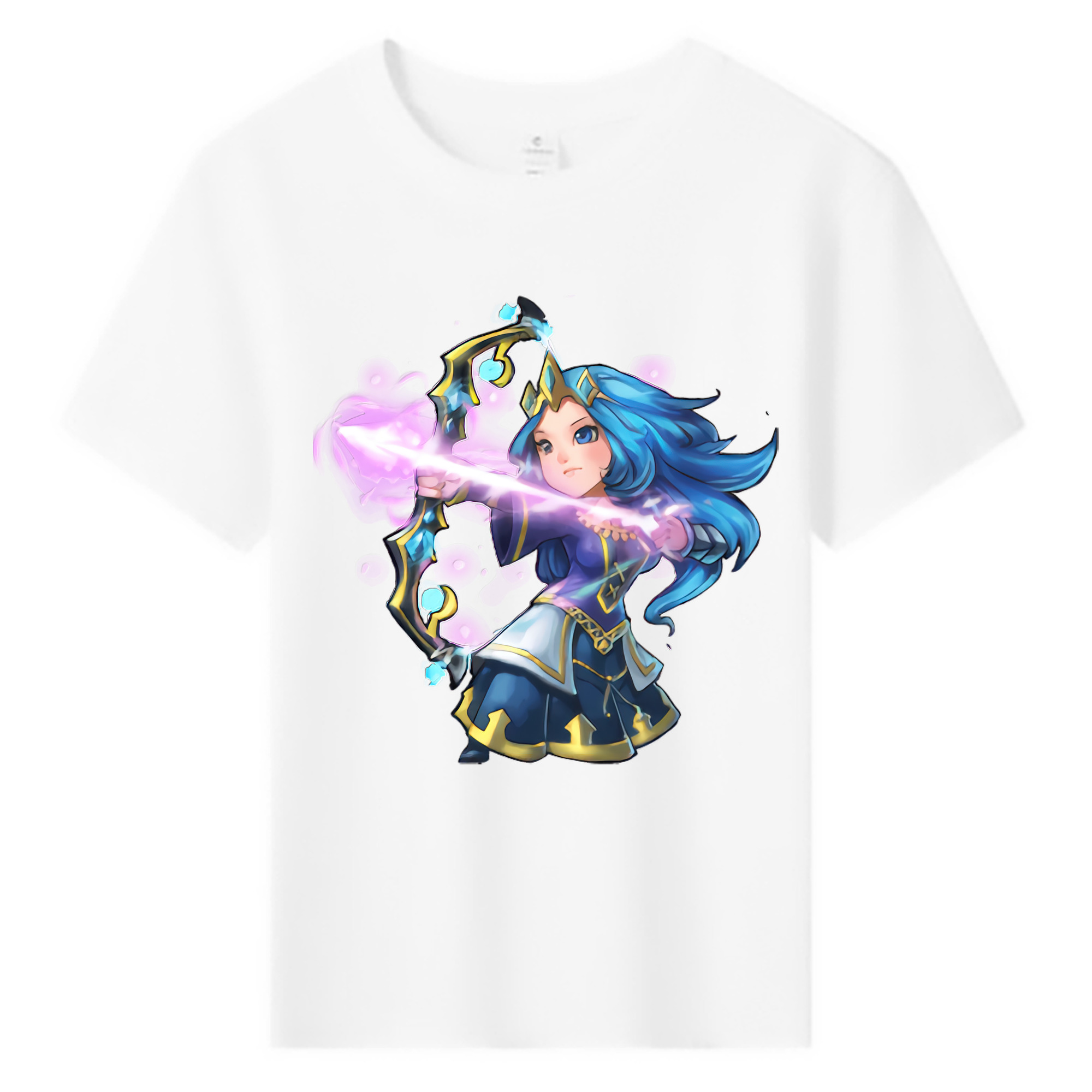 （画像用） リーグ・オブ・レジェンド League of Legends LOL 綿100％キッズTシャツ（フロントプリント）