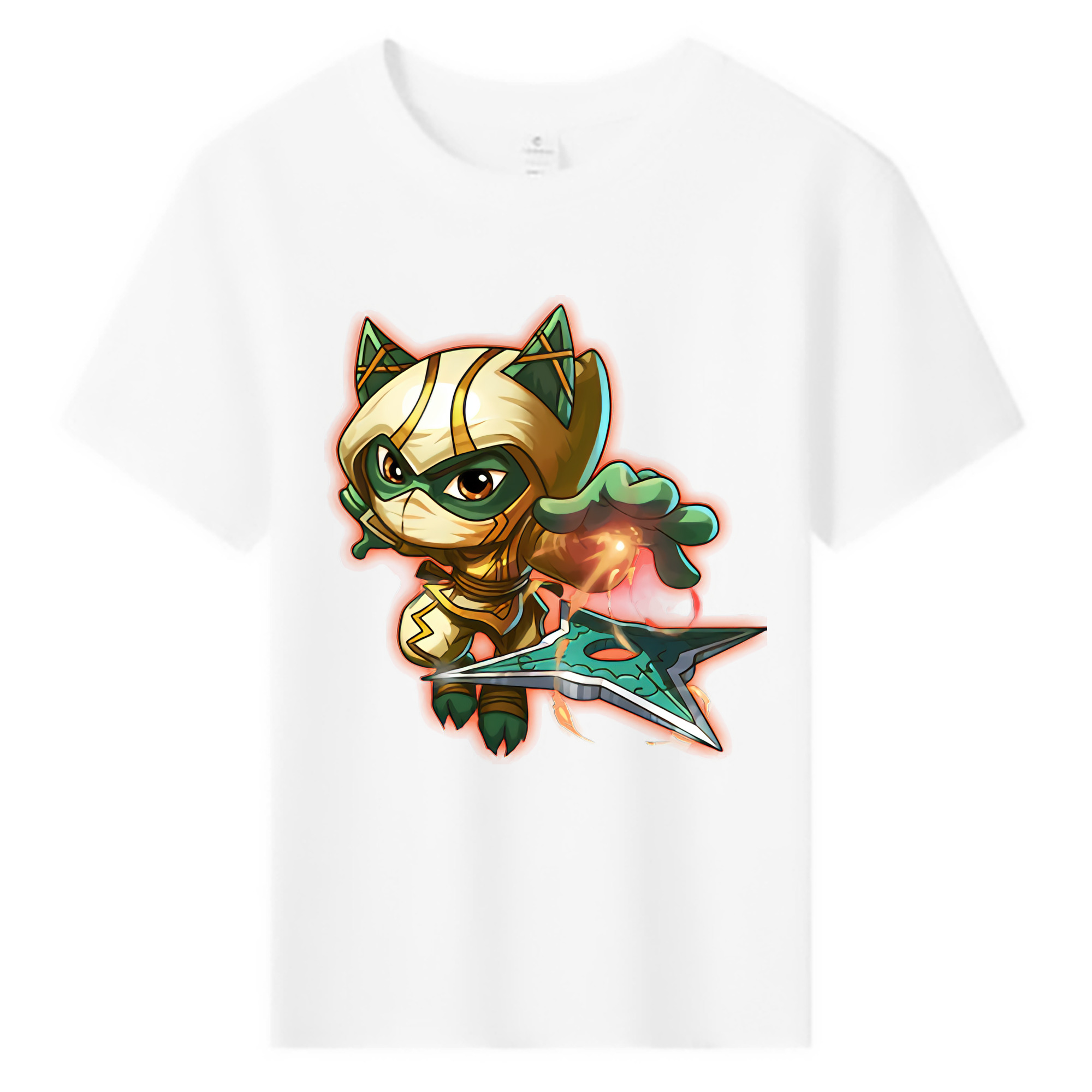 （画像用） リーグ・オブ・レジェンド League of Legends LOL 綿100％キッズTシャツ（フロントプリント）