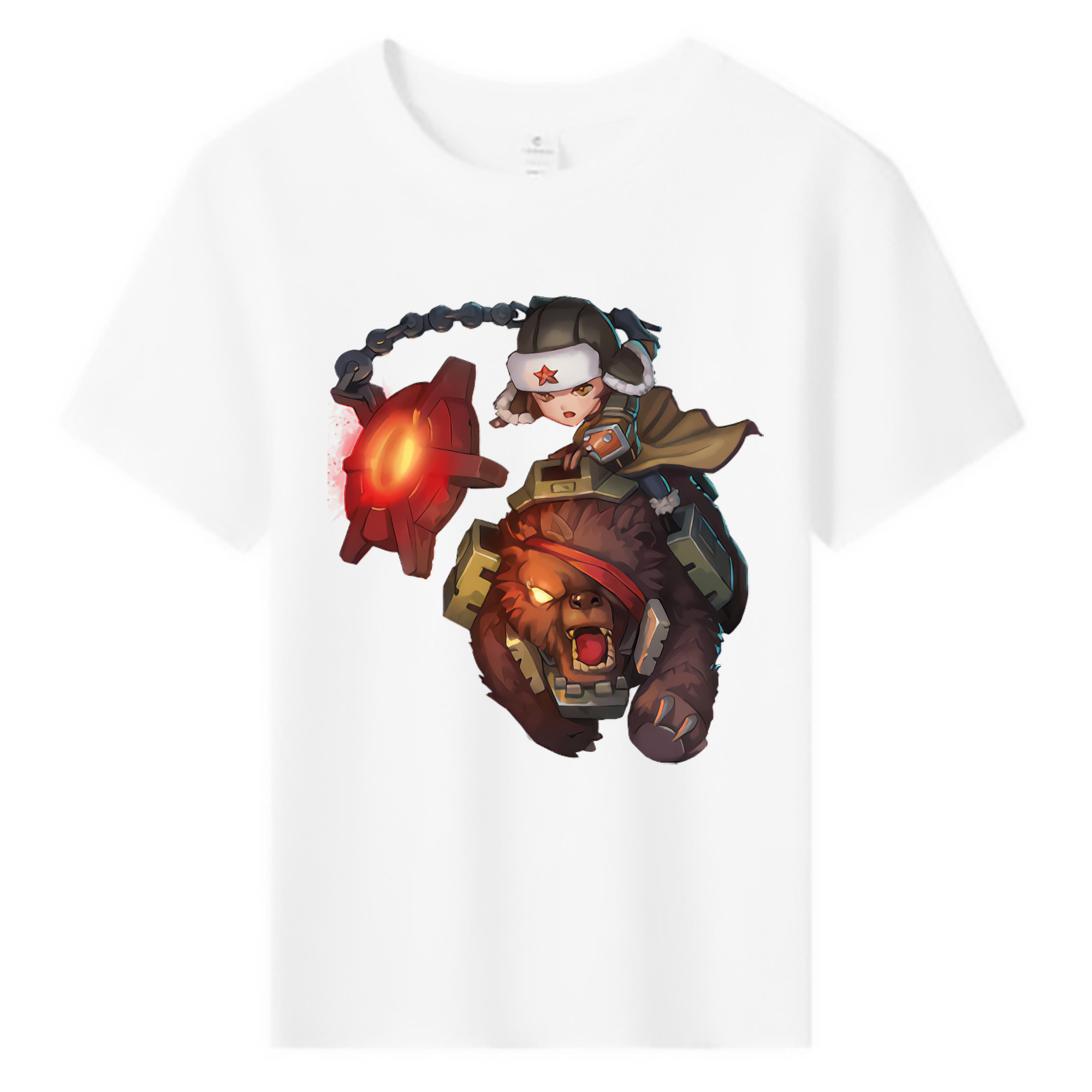 （画像用） リーグ・オブ・レジェンド League of Legends LOL 綿100％キッズTシャツ（フロントプリント）