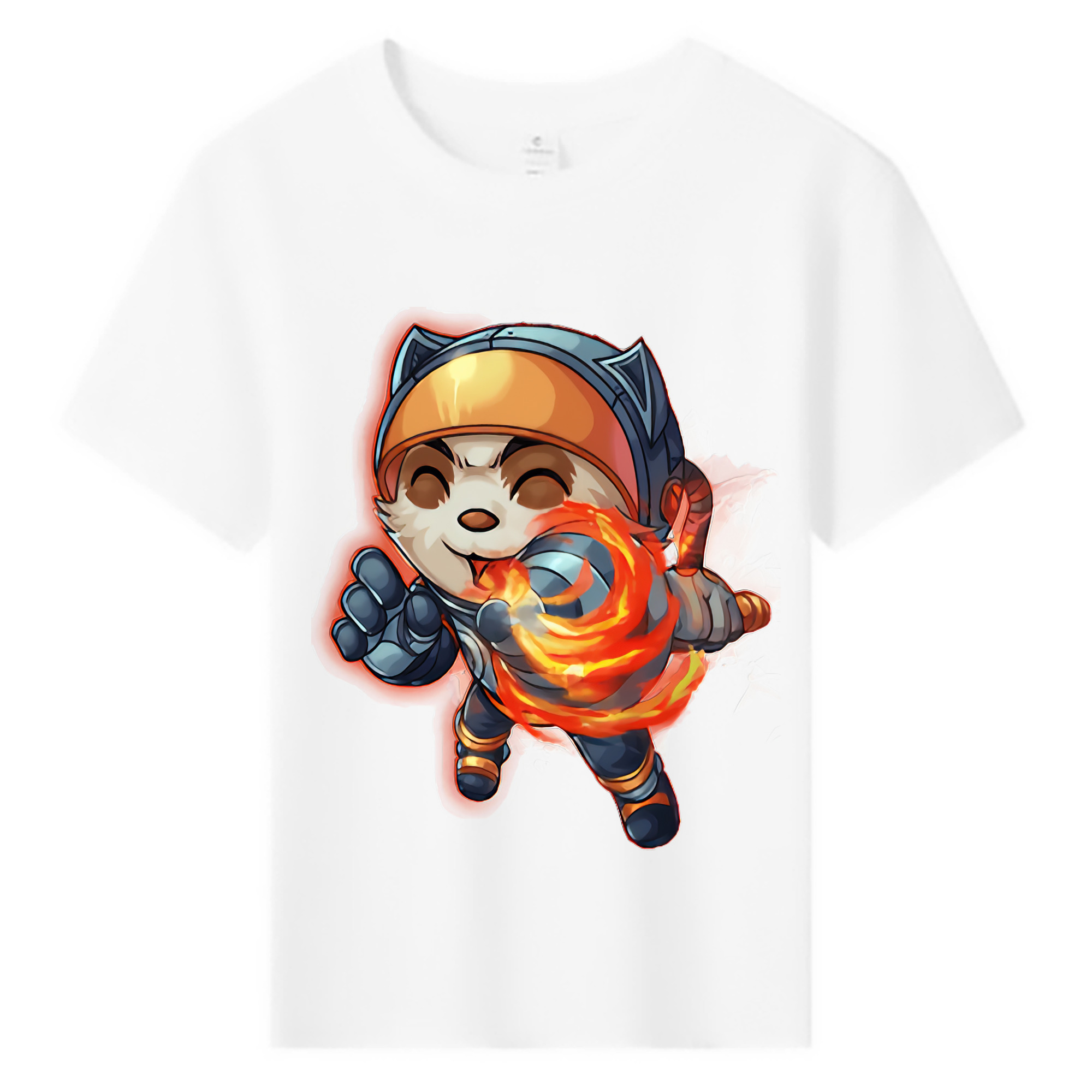 （画像用） リーグ・オブ・レジェンド League of Legends LOL 綿100％キッズTシャツ（フロントプリント）