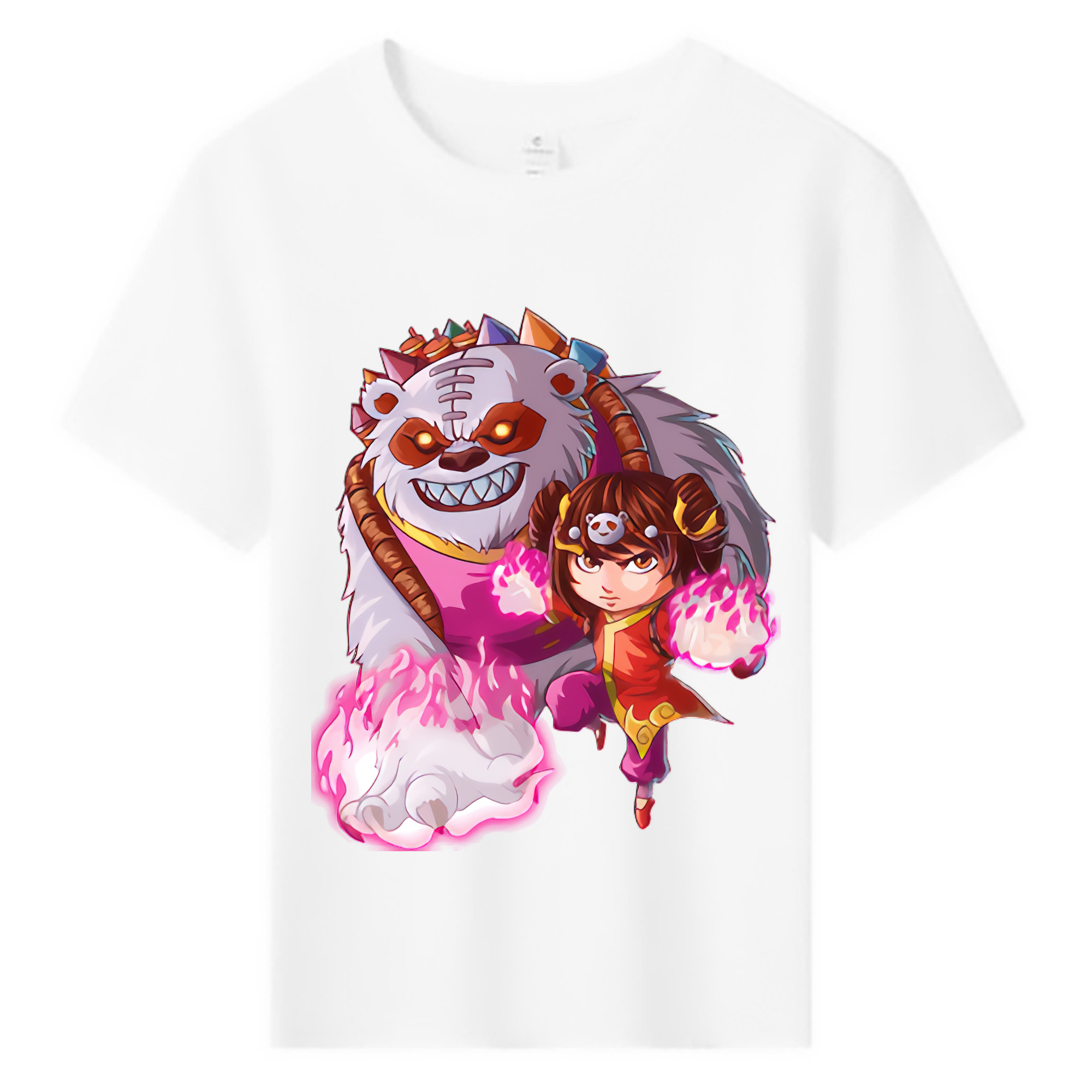 （画像用） リーグ・オブ・レジェンド League of Legends LOL 綿100％キッズTシャツ（フロントプリント）