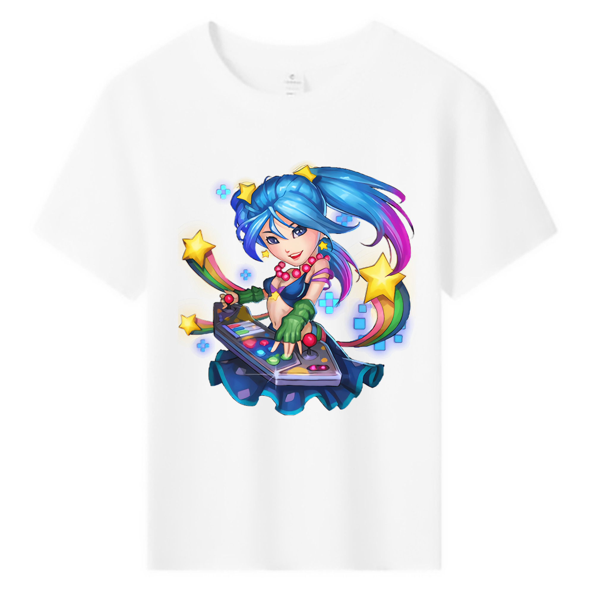 （画像用） リーグ・オブ・レジェンド League of Legends LOL 綿100％キッズTシャツ（フロントプリント）