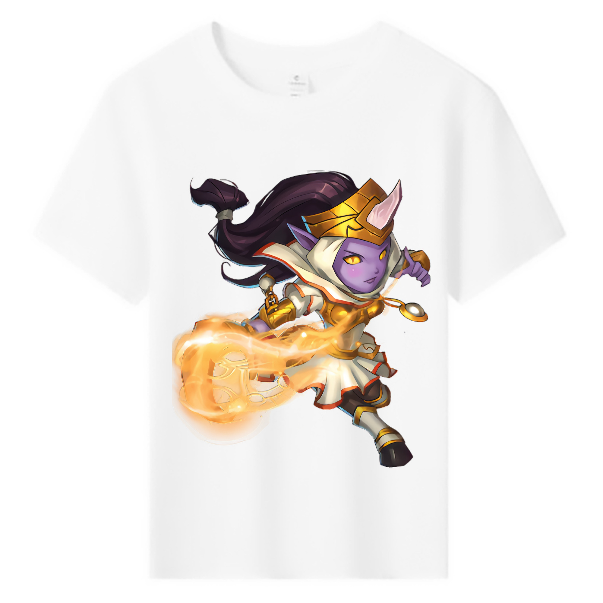 （画像用） リーグ・オブ・レジェンド League of Legends LOL 綿100％キッズTシャツ（フロントプリント）