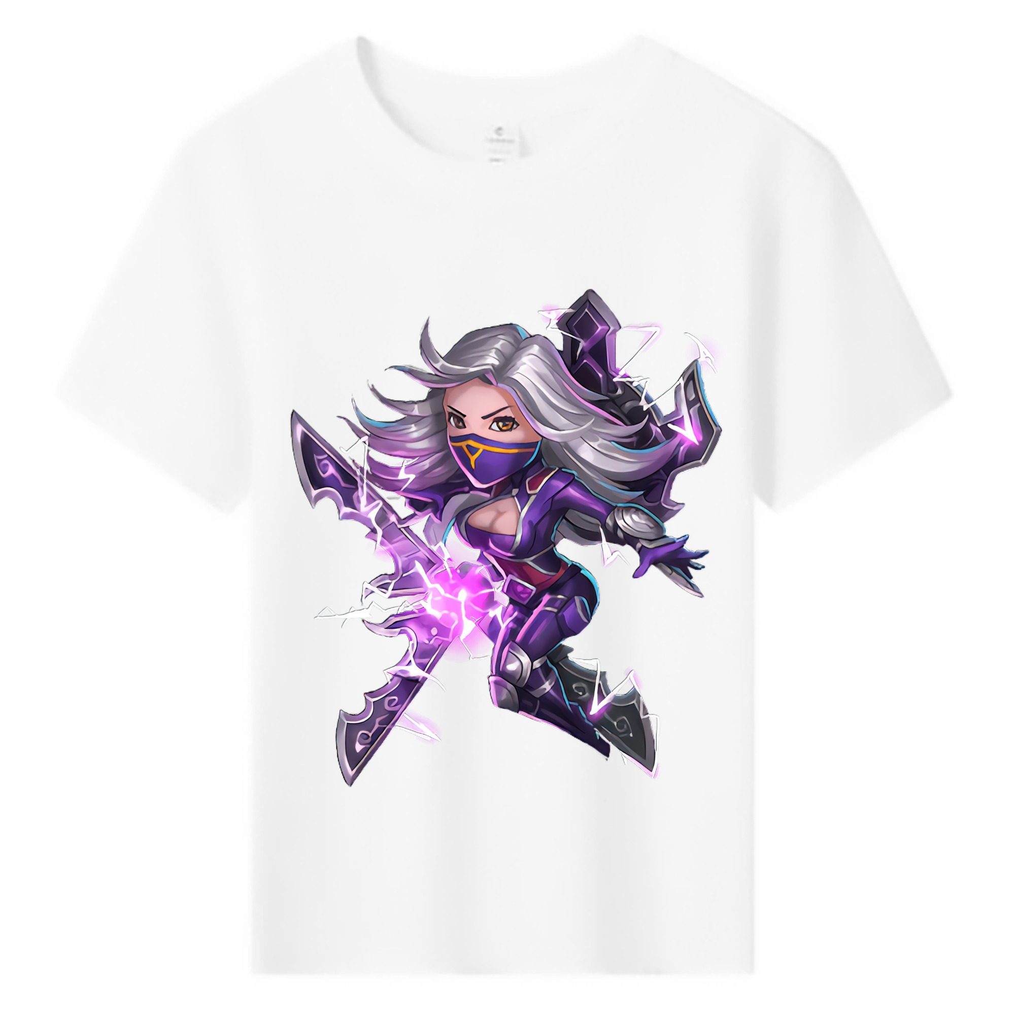 （画像用） リーグ・オブ・レジェンド League of Legends LOL 綿100％キッズTシャツ（フロントプリント）