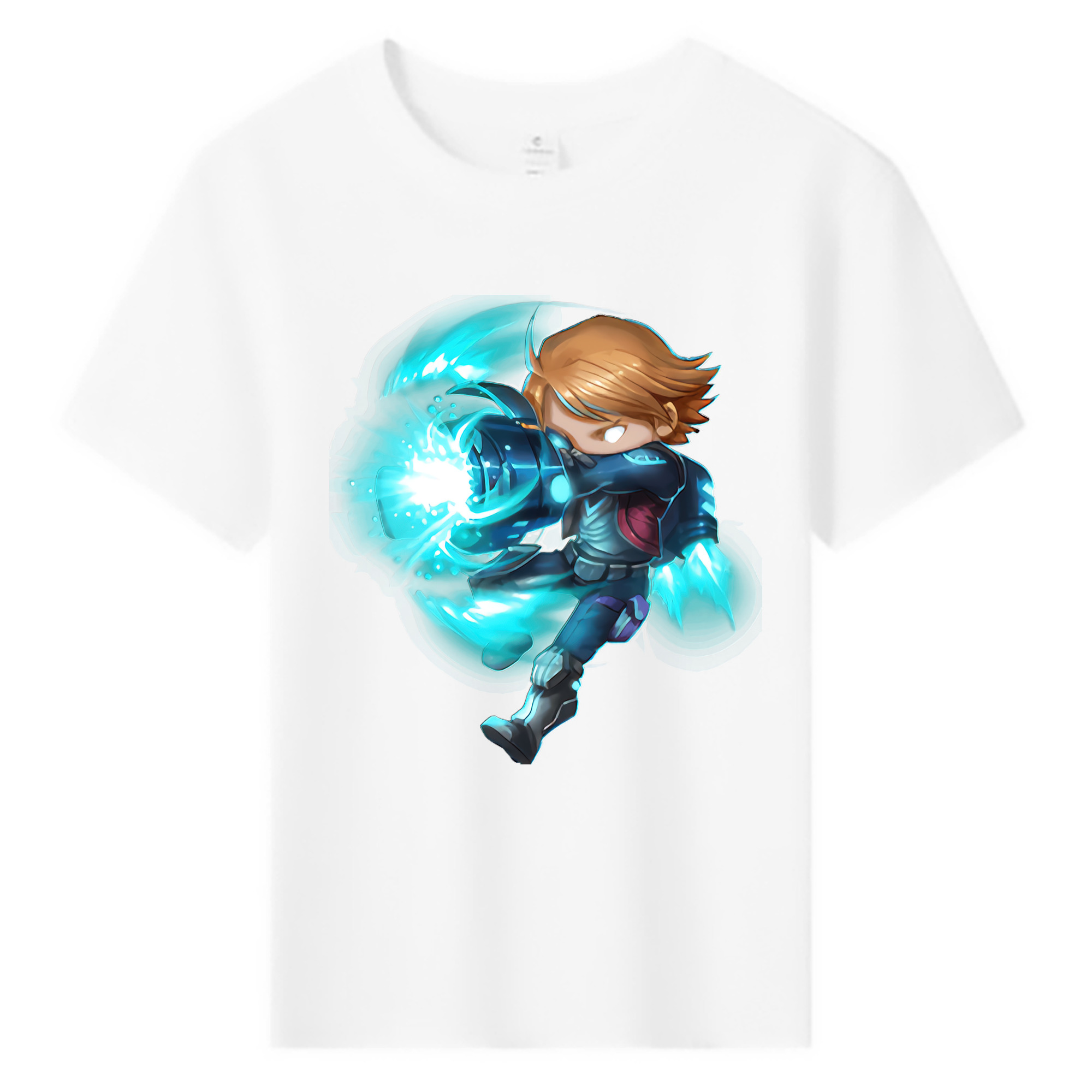 （画像用） リーグ・オブ・レジェンド League of Legends LOL 綿100％キッズTシャツ（フロントプリント）