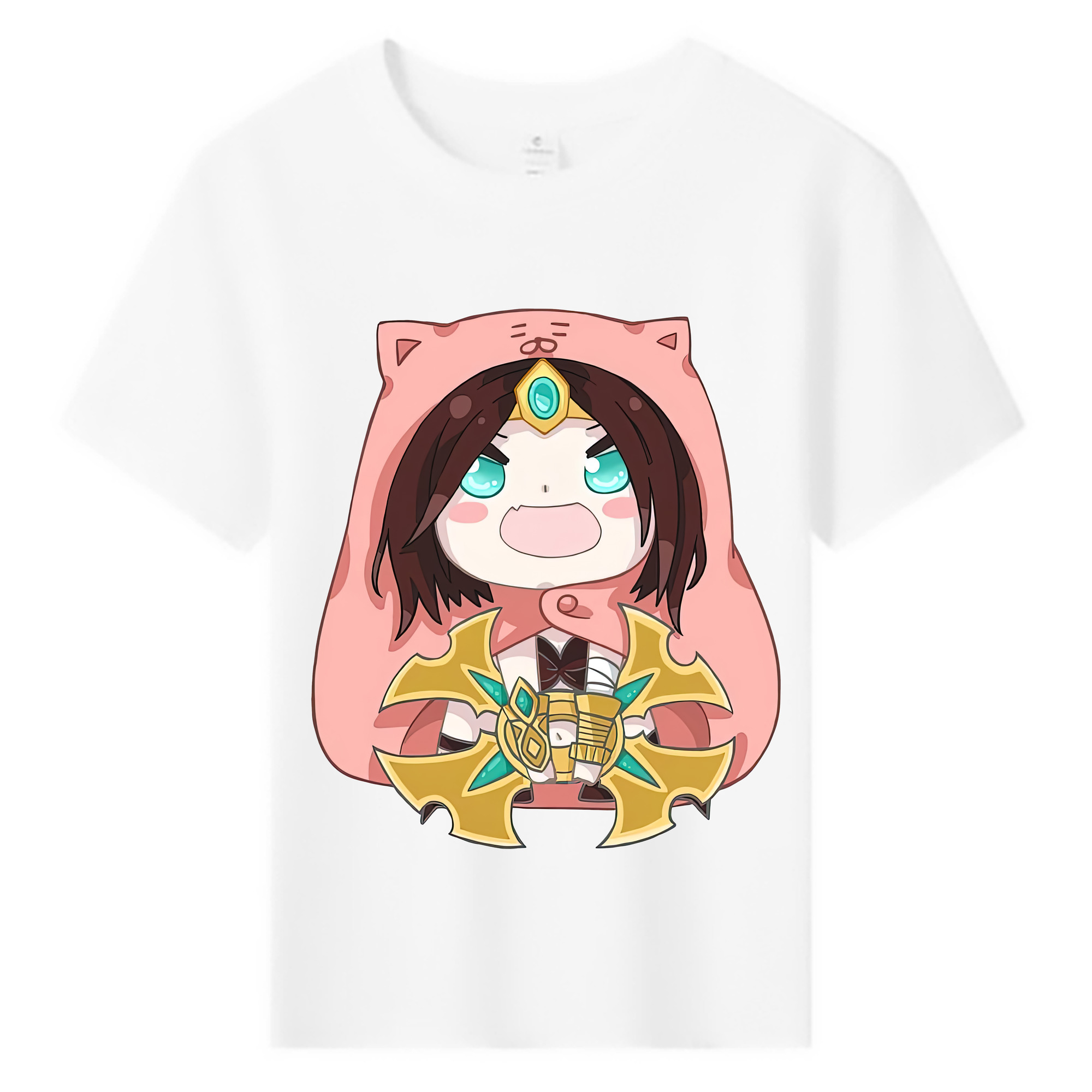 （画像用） リーグ・オブ・レジェンド League of Legends LOL 綿100％キッズTシャツ（フロントプリント）