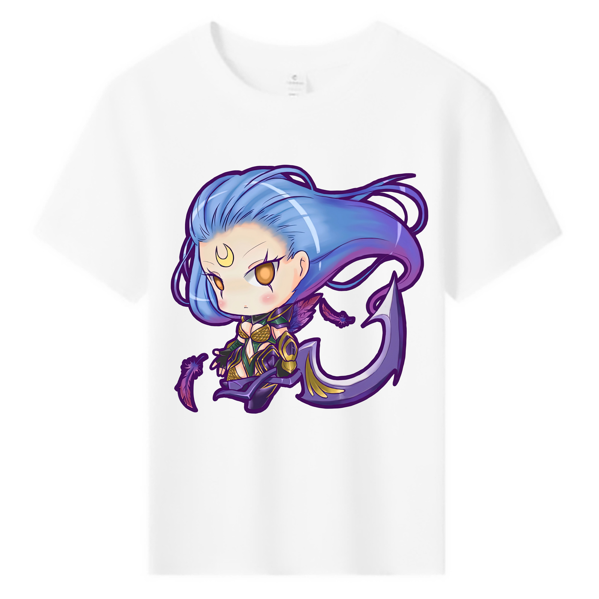 （画像用） リーグ・オブ・レジェンド League of Legends LOL 綿100％キッズTシャツ（フロントプリント）