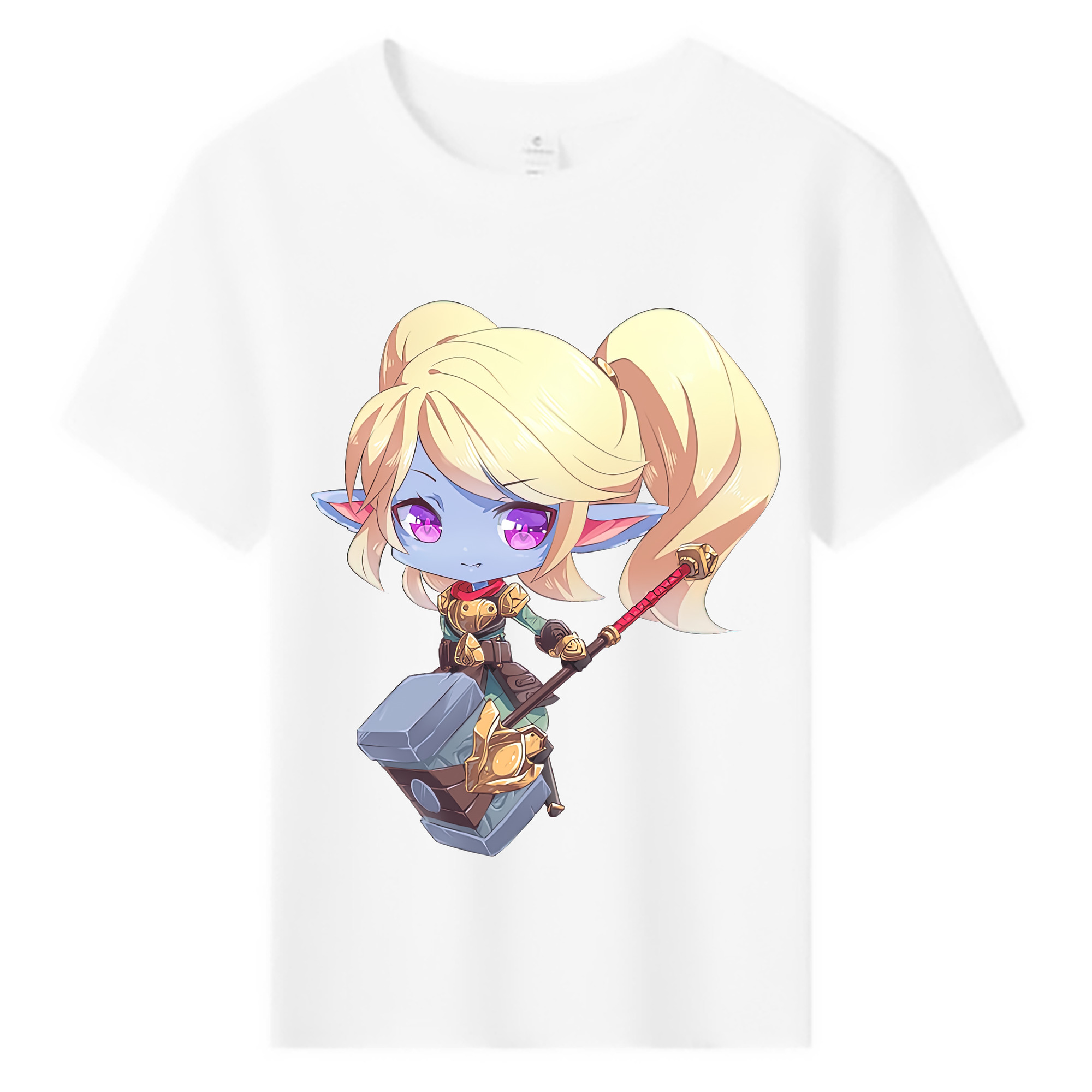 （画像用） リーグ・オブ・レジェンド League of Legends LOL 綿100％キッズTシャツ（フロントプリント）