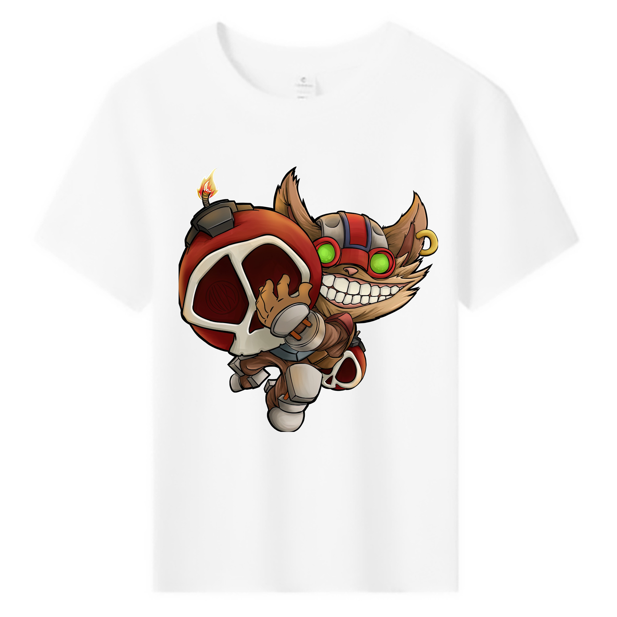 （画像用） リーグ・オブ・レジェンド League of Legends LOL 綿100％キッズTシャツ（フロントプリント）