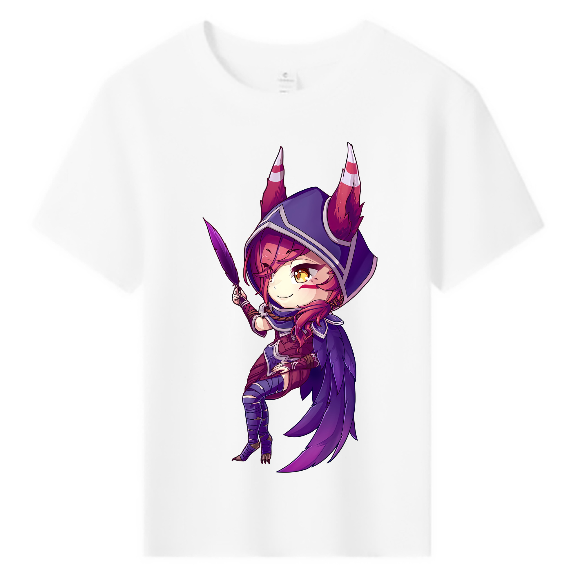 （画像用） リーグ・オブ・レジェンド League of Legends LOL 綿100％キッズTシャツ（フロントプリント）