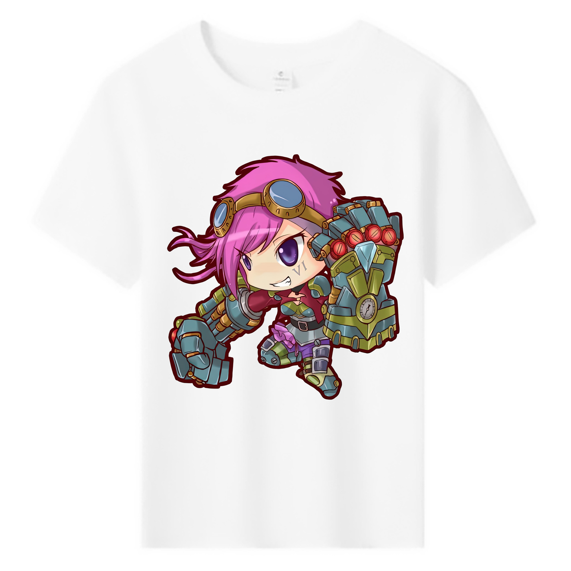 （画像用） リーグ・オブ・レジェンド League of Legends LOL 綿100％キッズTシャツ（フロントプリント）