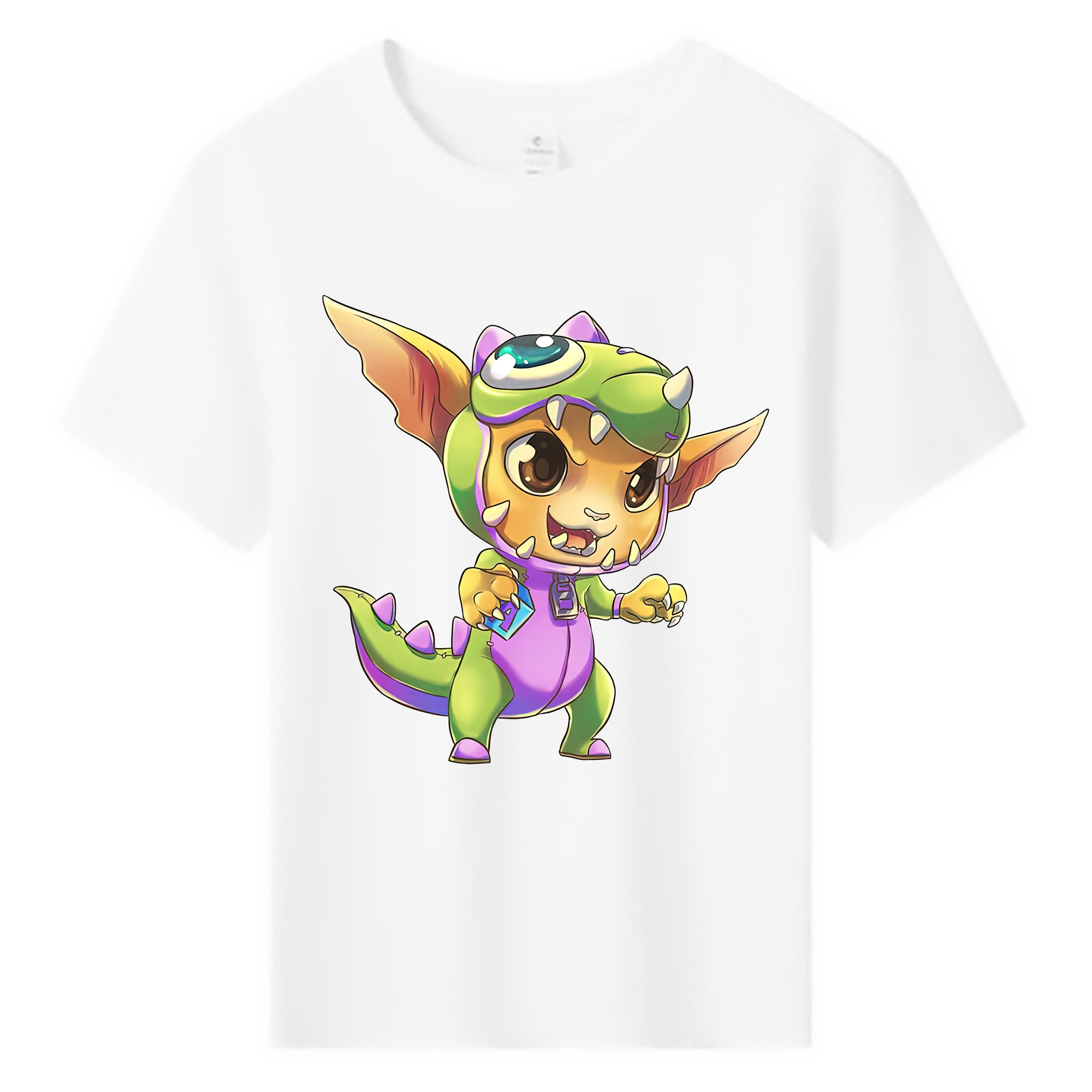 （画像用） リーグ・オブ・レジェンド League of Legends LOL 綿100％キッズTシャツ（フロントプリント）