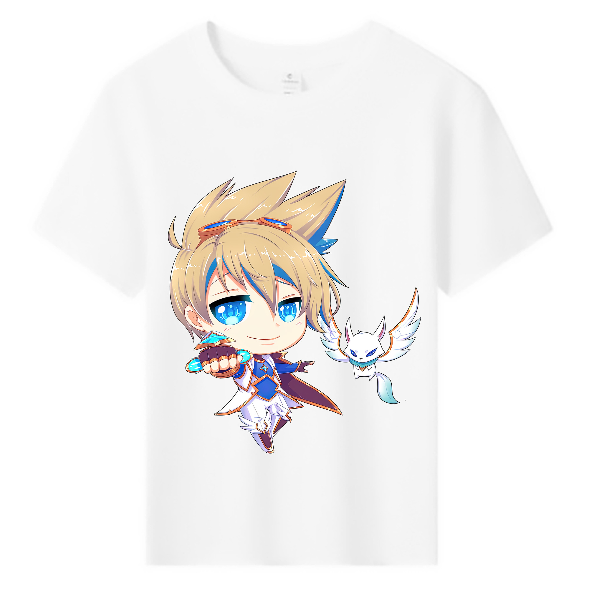 （画像用） リーグ・オブ・レジェンド League of Legends LOL 綿100％キッズTシャツ（フロントプリント）