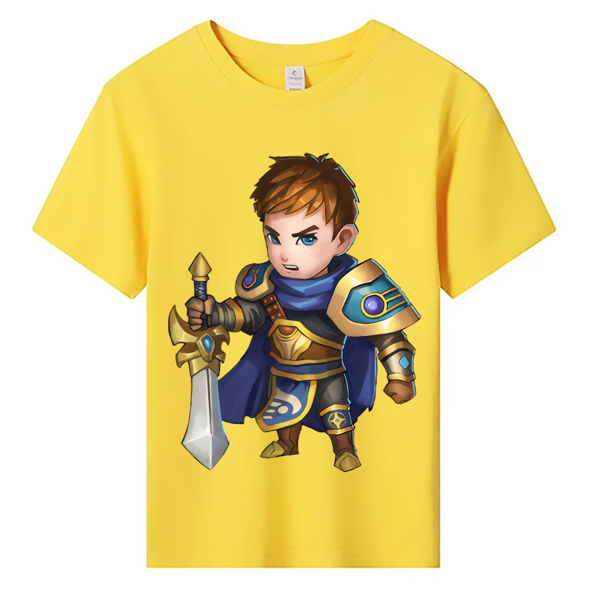 （画像用） リーグ・オブ・レジェンド League of Legends LOL 綿100％キッズTシャツ（フロントプリント）