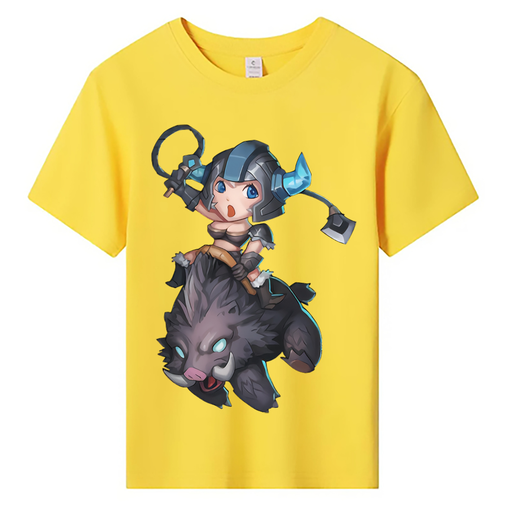 （画像用） リーグ・オブ・レジェンド League of Legends LOL 綿100％キッズTシャツ（フロントプリント）