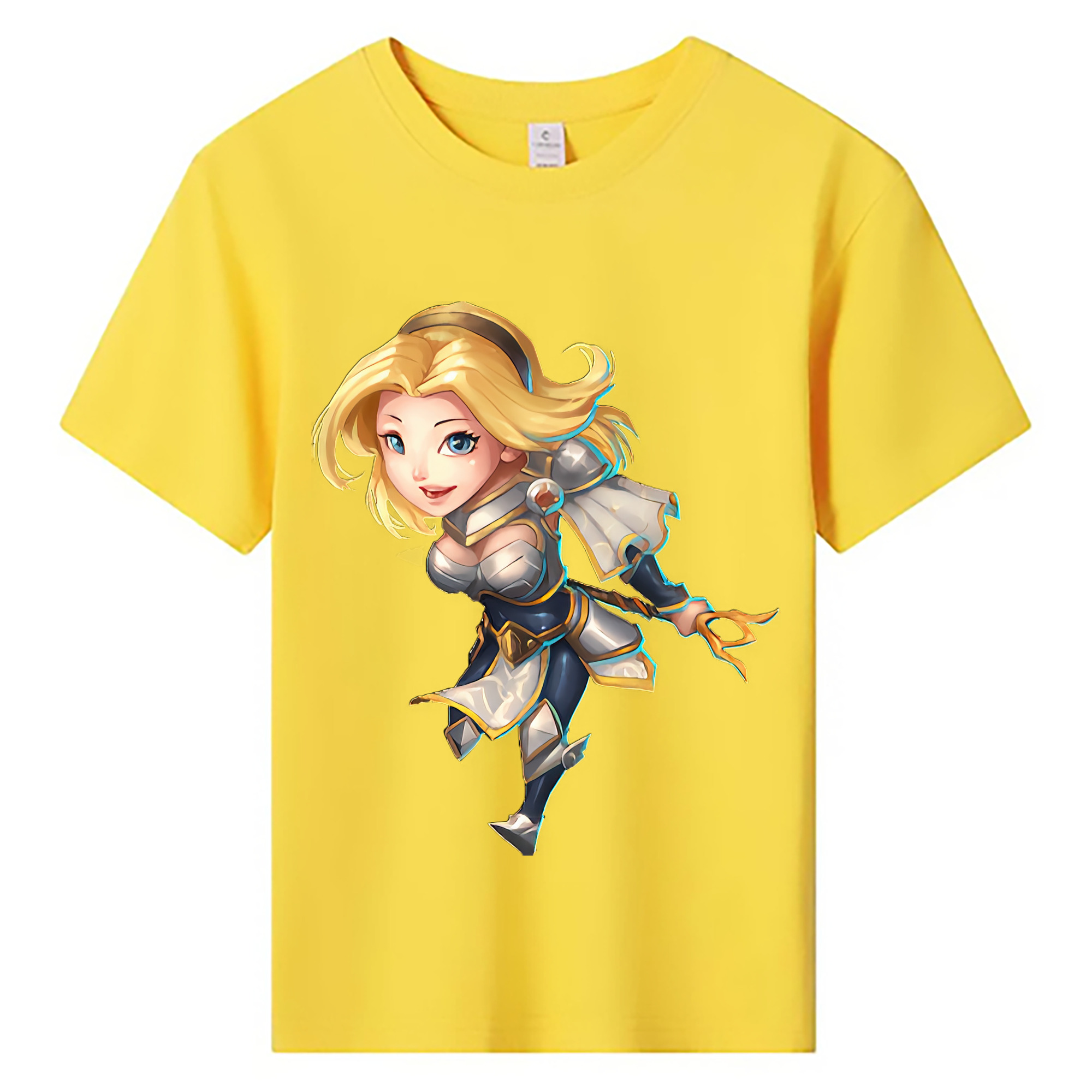（画像用） リーグ・オブ・レジェンド League of Legends LOL 綿100％キッズTシャツ（フロントプリント）