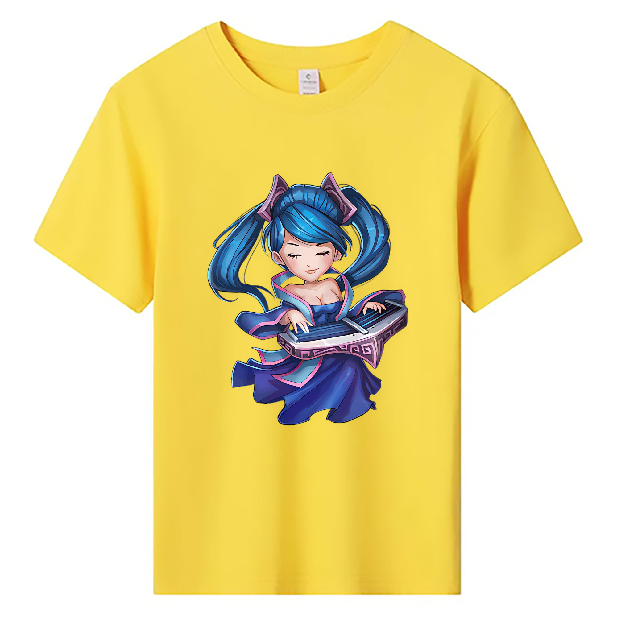 （画像用） リーグ・オブ・レジェンド League of Legends LOL 綿100％キッズTシャツ（フロントプリント）