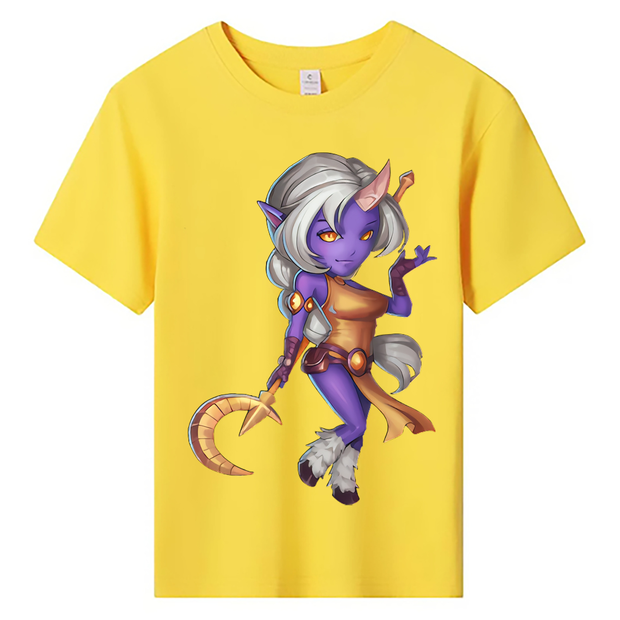 （画像用） リーグ・オブ・レジェンド League of Legends LOL 綿100％キッズTシャツ（フロントプリント）