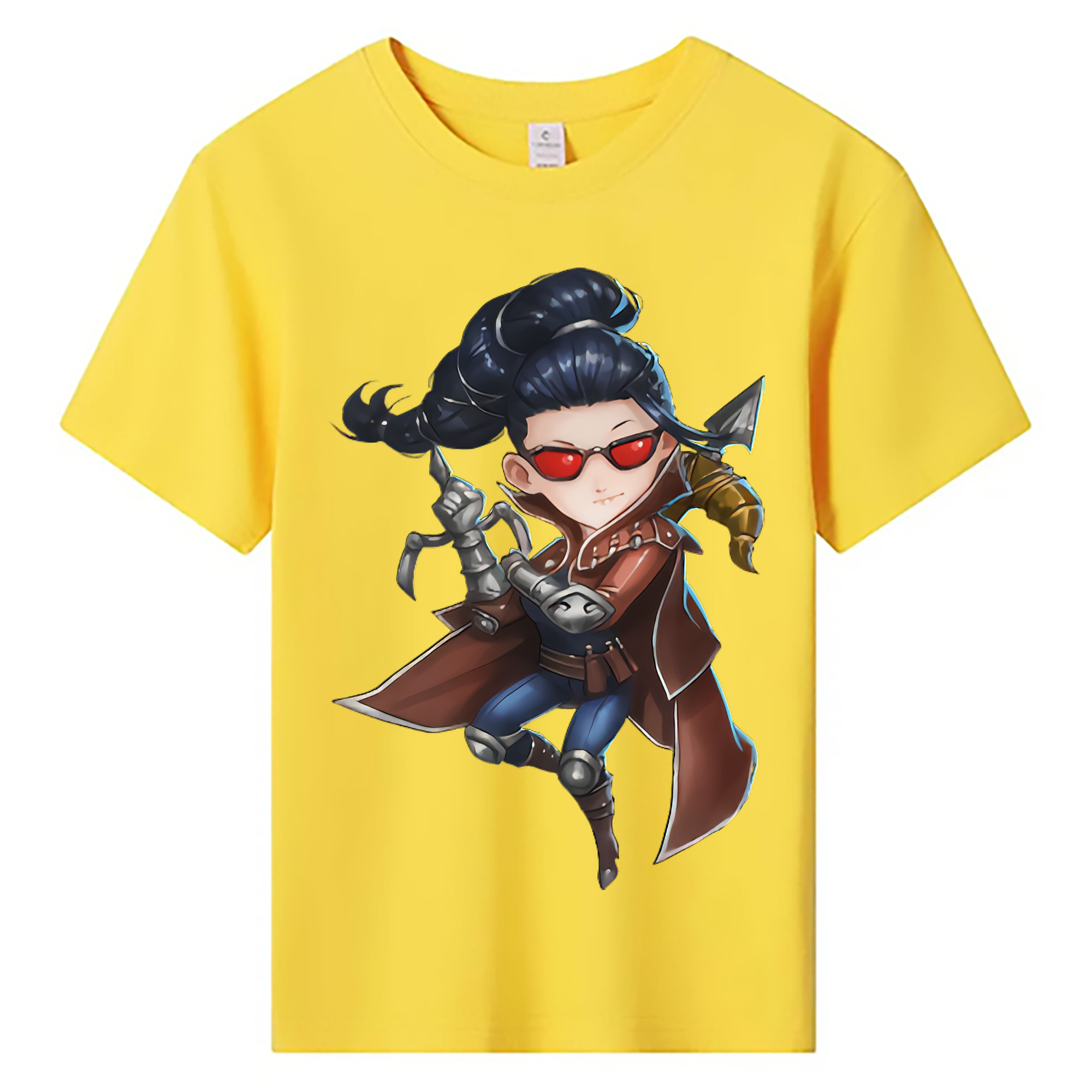 （画像用） リーグ・オブ・レジェンド League of Legends LOL 綿100％キッズTシャツ（フロントプリント）